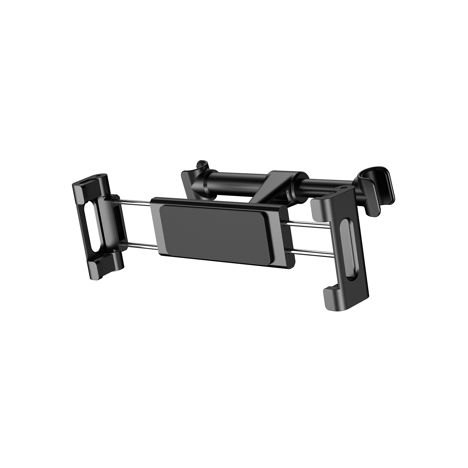 Baseus Car Headrest Mount, Angle Adjustable Headrest Tablet Mount, Universal Tablet Holder for Car Backseat, for 5" to 12.9" iPad/Tablet/Smartphone/Nintendo Switch - Black