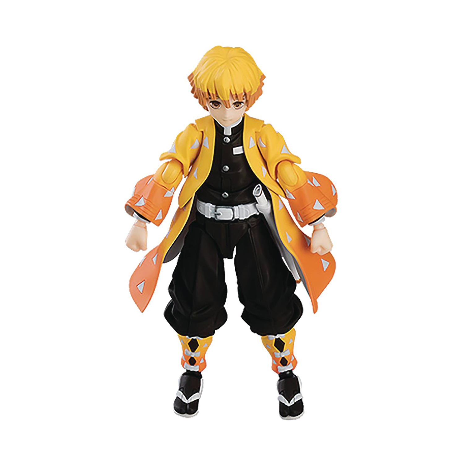 Demon Slayer Kimetsu No Yaiba figurine d’action de 6 po Figma Deluxe - Zenitsu Agatsuma