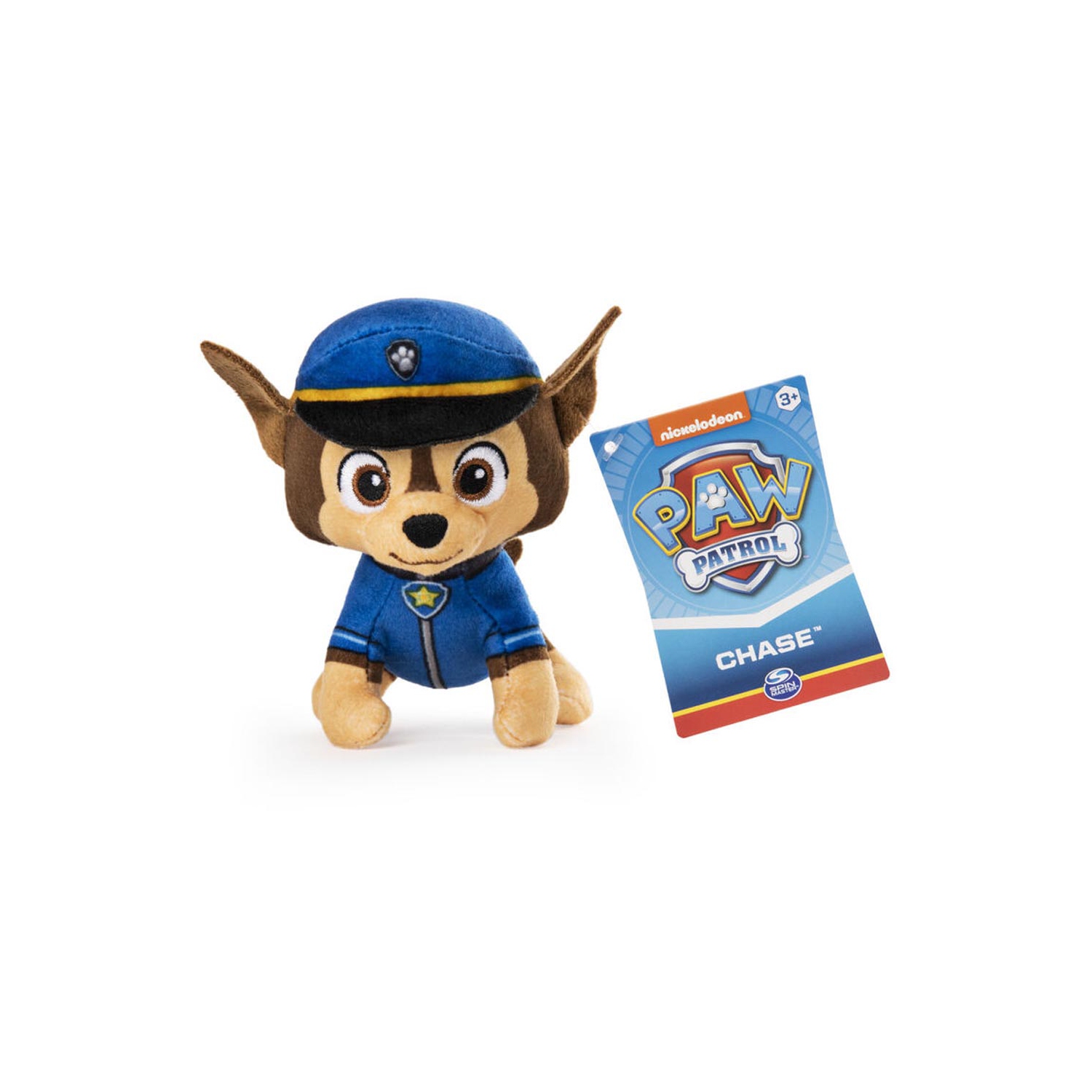 PAW Patrol, 5-inch Chase Mini Plush Pup