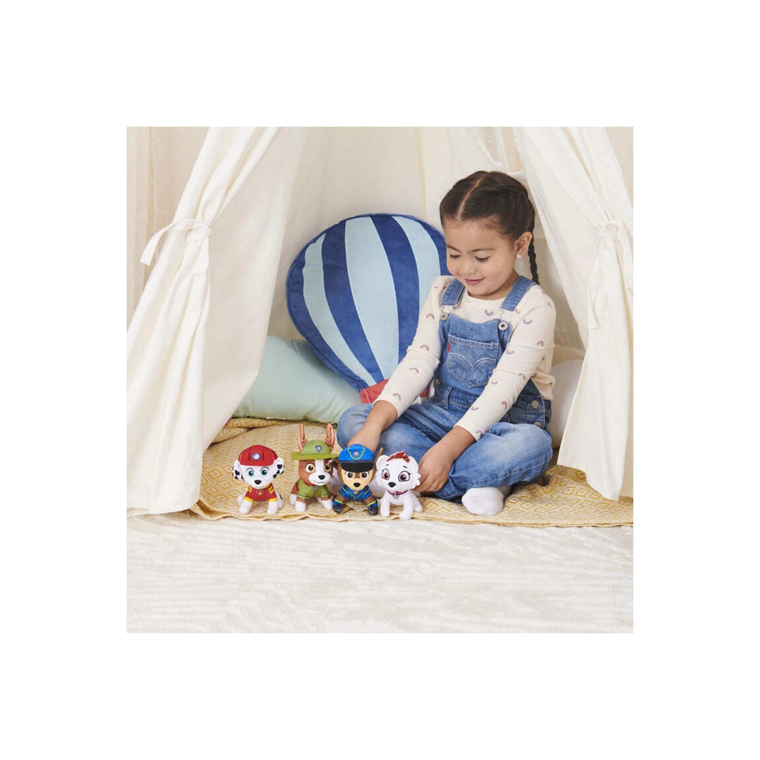 PAW Patrol, 5-inch Chase Mini Plush Pup