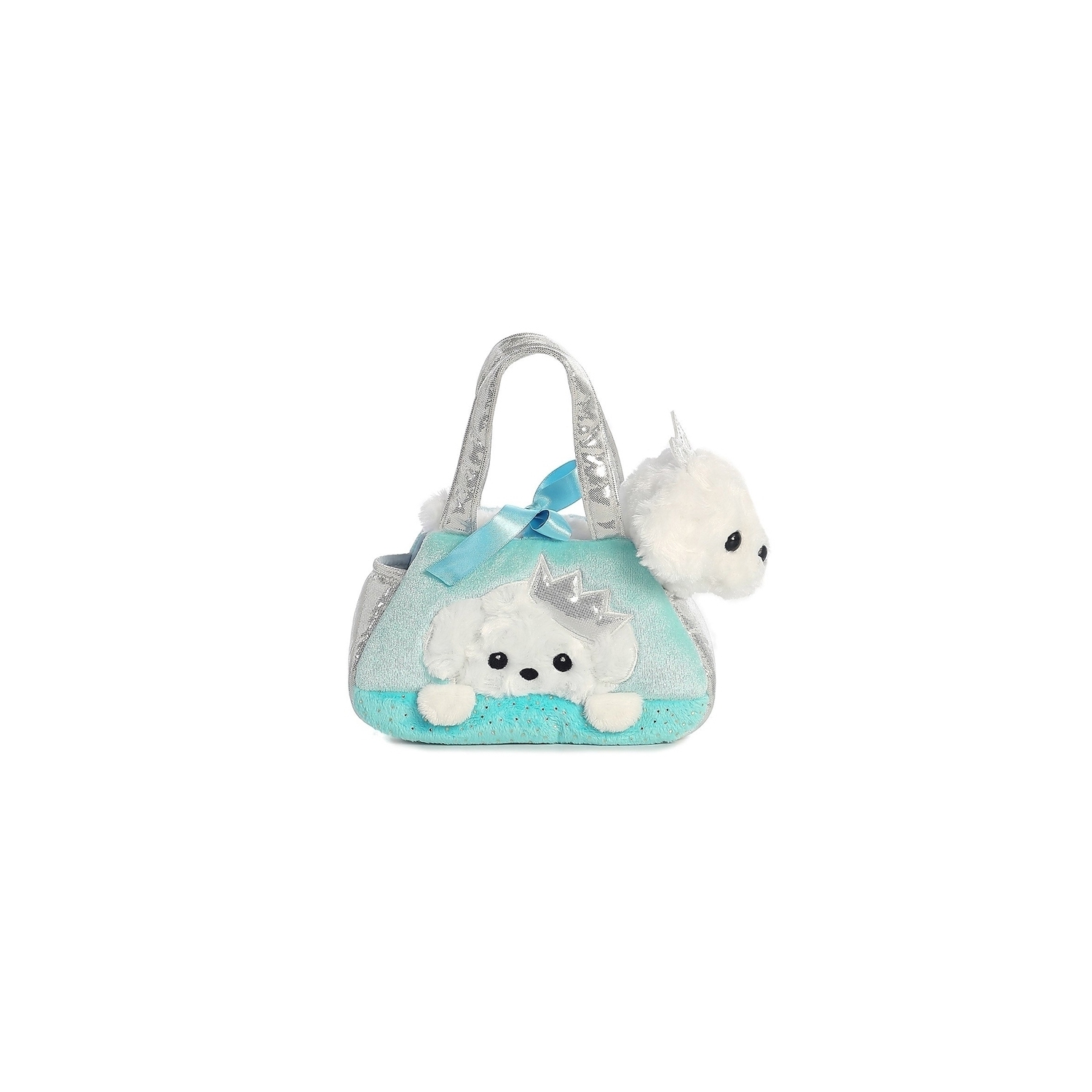 Fancy Pals Peek-A-Boo Princess Puppy 7 Inch Pet Carrier