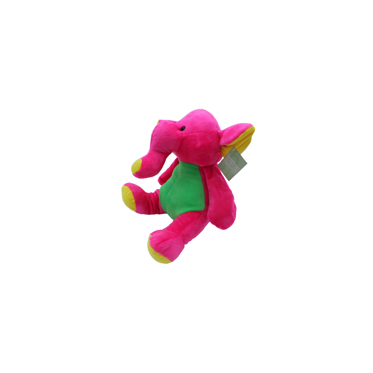 Burton + Burton Plush 10" Bright Zoo Buddies Elephant