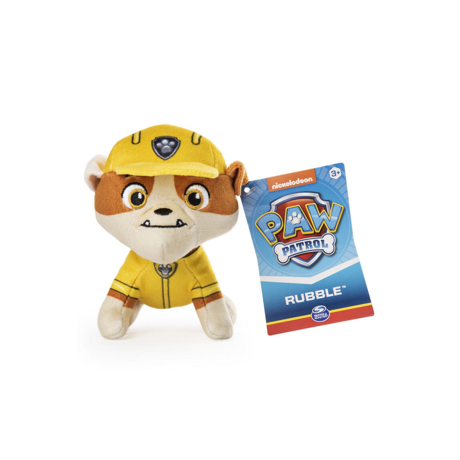 PAW Patrol, 5-inch Rubble Mini Plush Pup