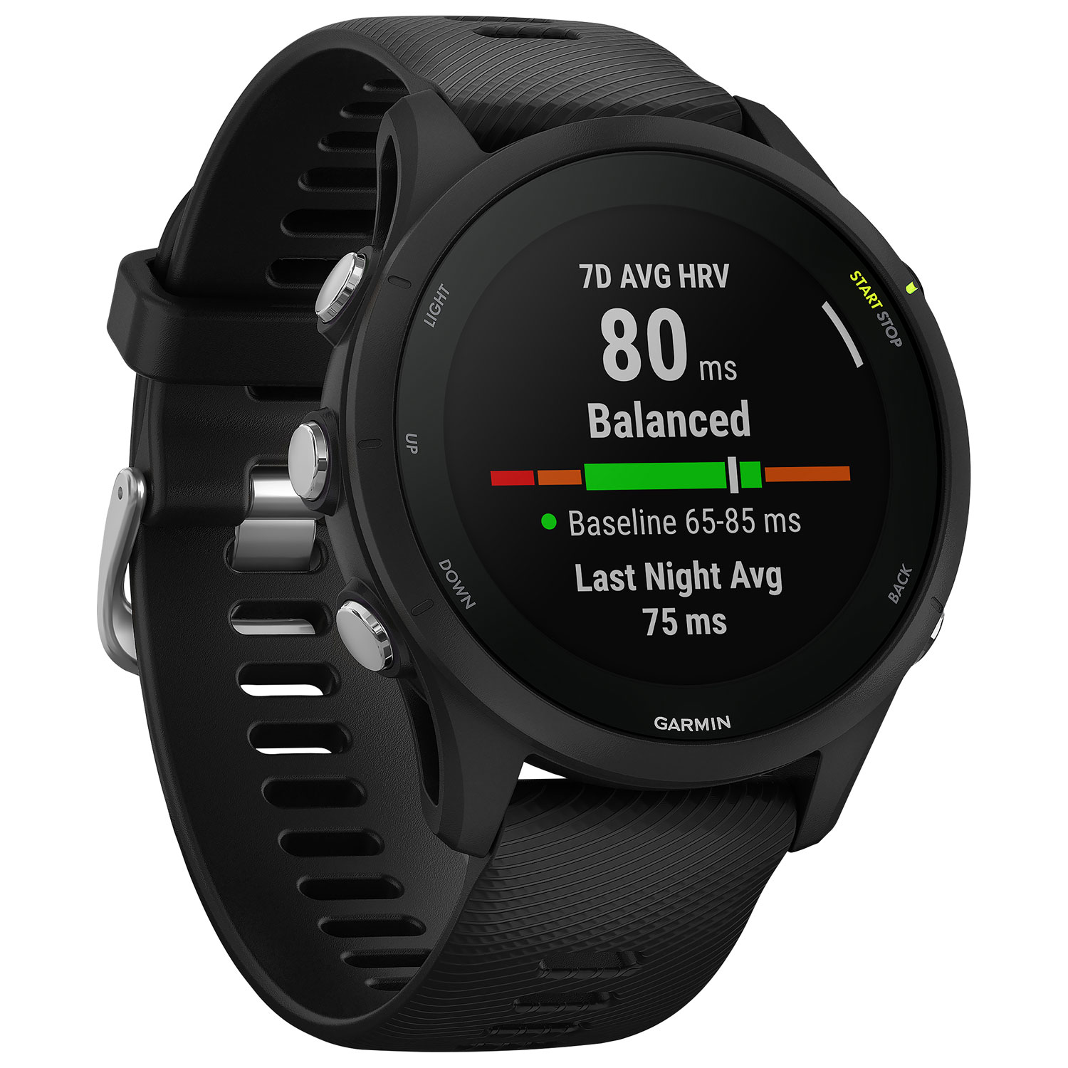 Garmin Forerunner 255 Music 46mm GPS Watch with Heart Rate Monitor