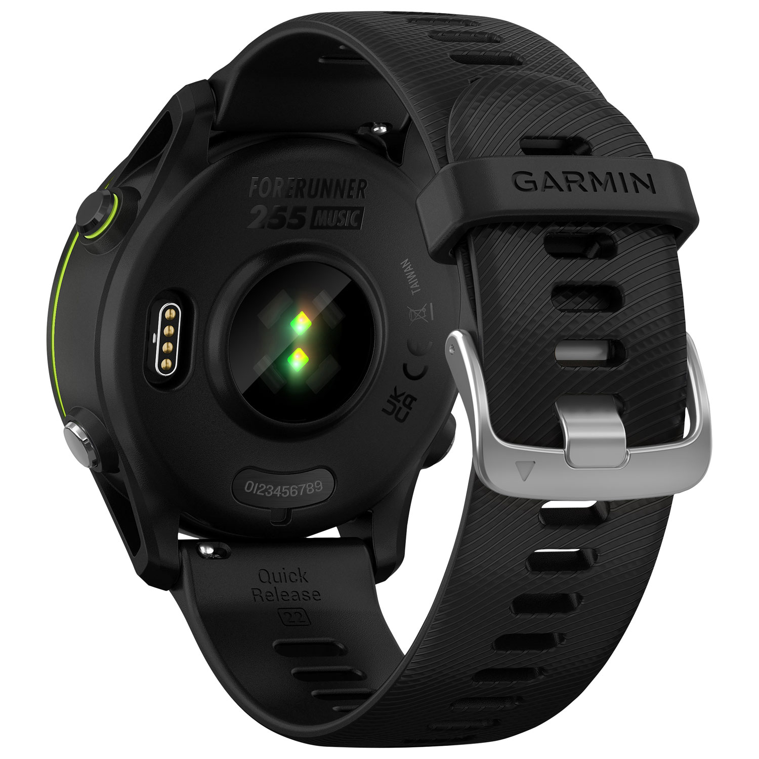 Garmin Forerunner 255 Music 46mm GPS Watch with Heart Rate Monitor