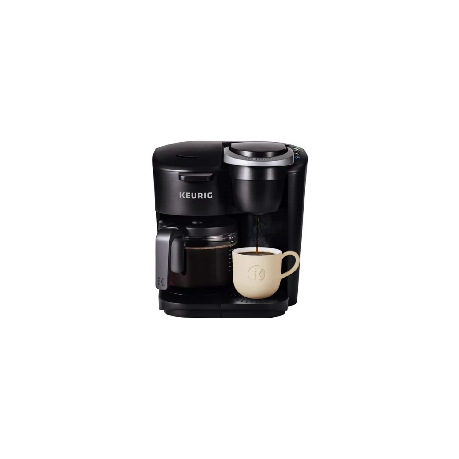 Refurbished (Good) - Keurig K-Duo Single Serve & Carafe Coffee Maker - Black
