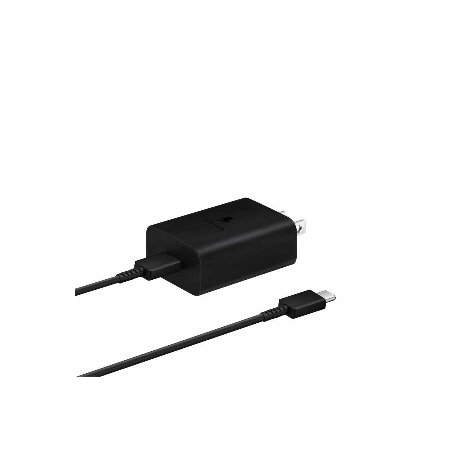 Samsung Wall Charger with USB-C to USB-C Cable 15W Black