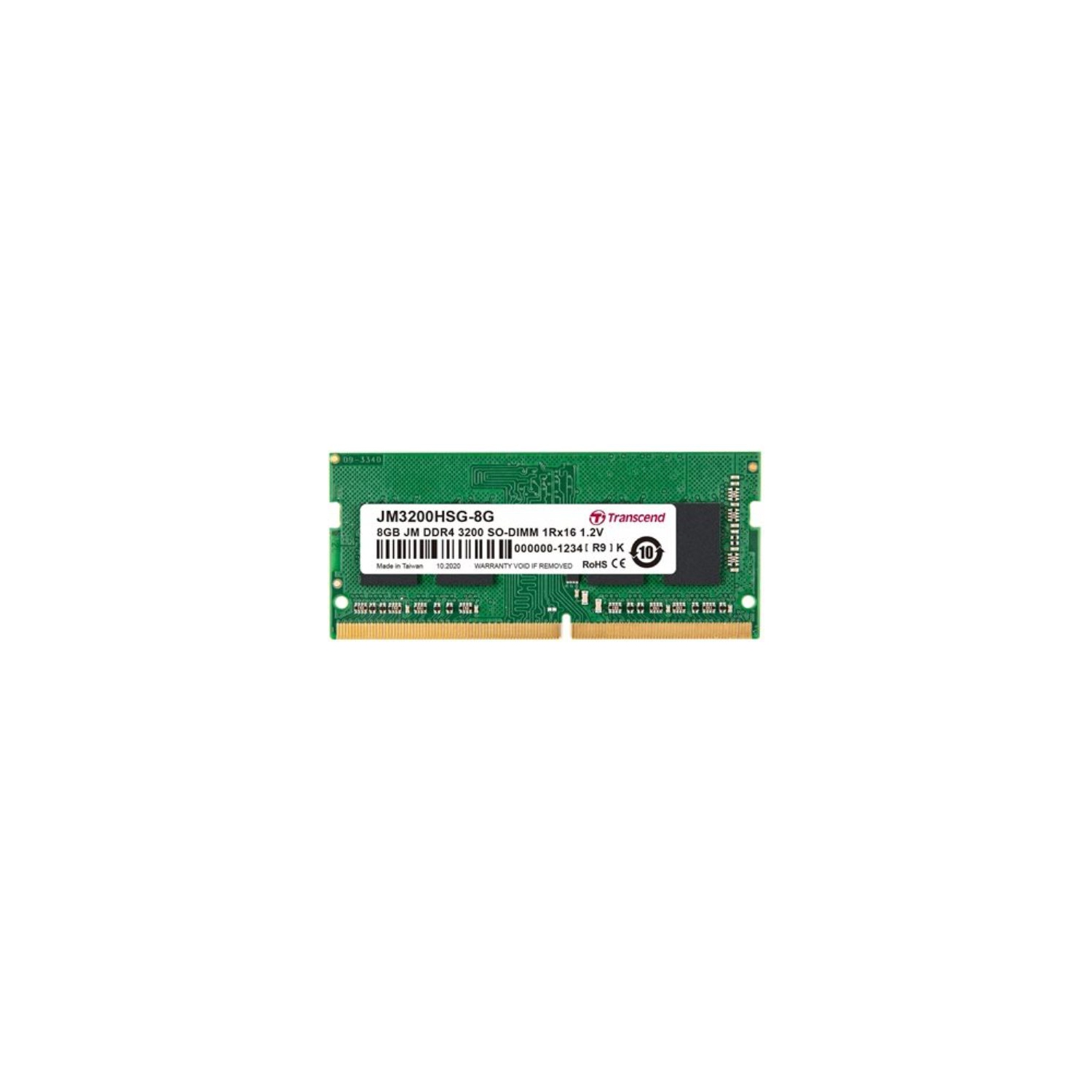 Transcend JetRAM 8GB DDR4 SDRAM Memory Module