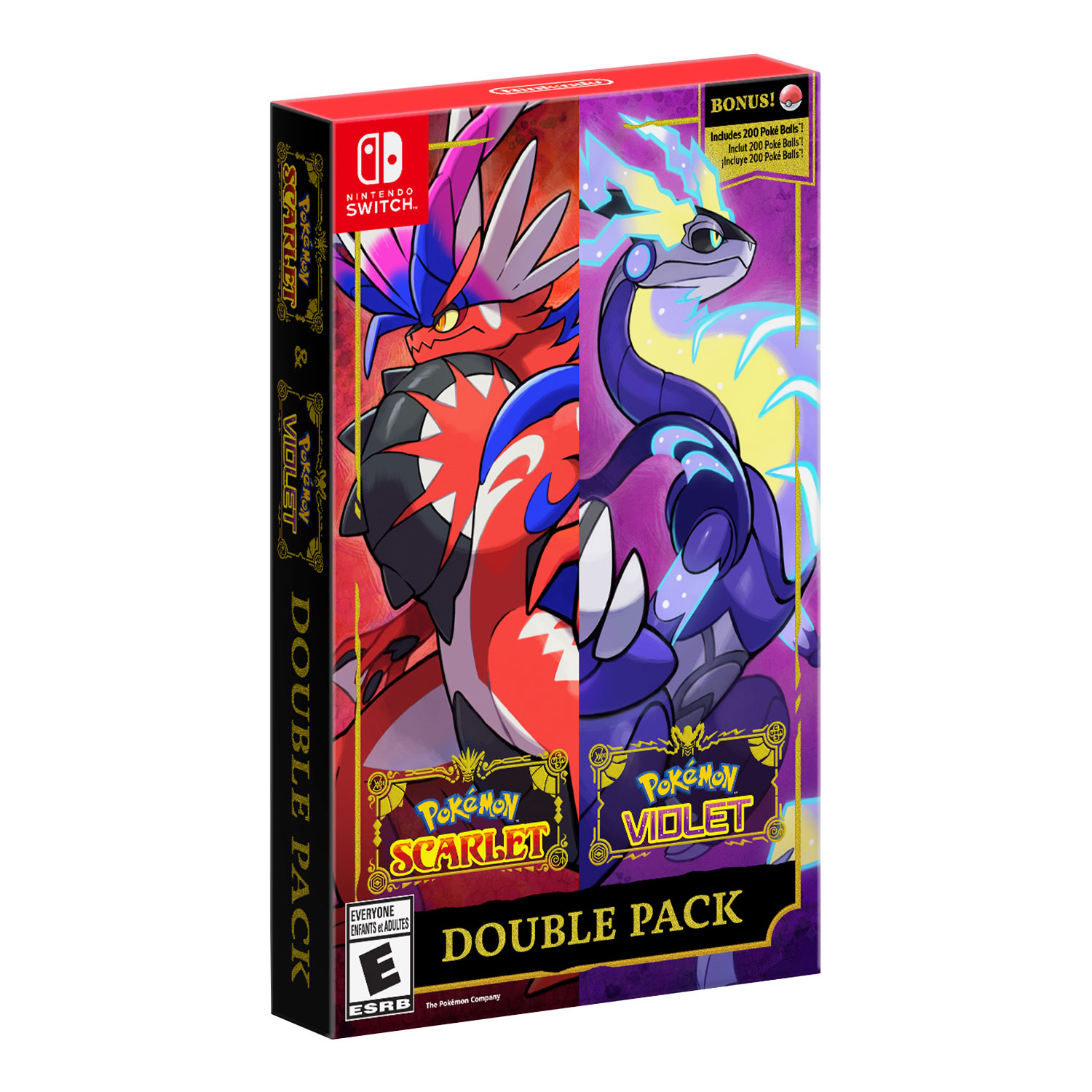 Pokémon Scarlet / Pokémon Violet Double Pack (Switch)
