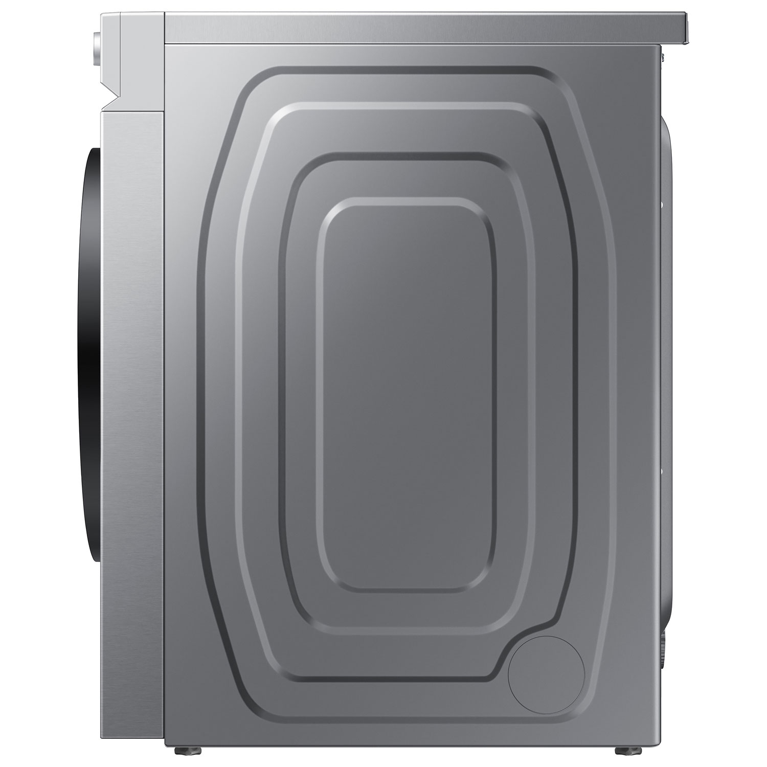 Samsung 7.6 Cu. Ft. Electric Steam Dryer - Silver Steel