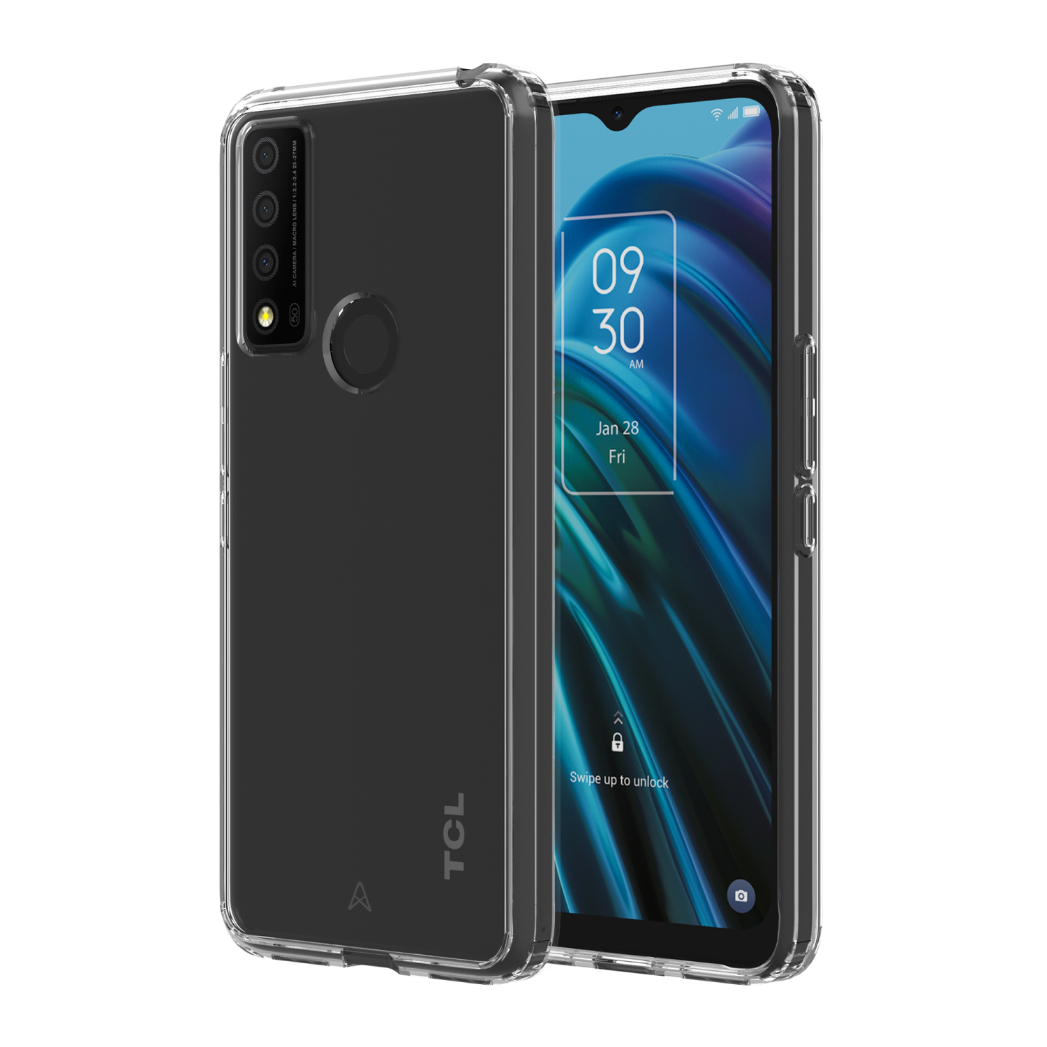 AXS ULTRA CLEAR Drop-tested Clear Case for TCL 30 XE 5G