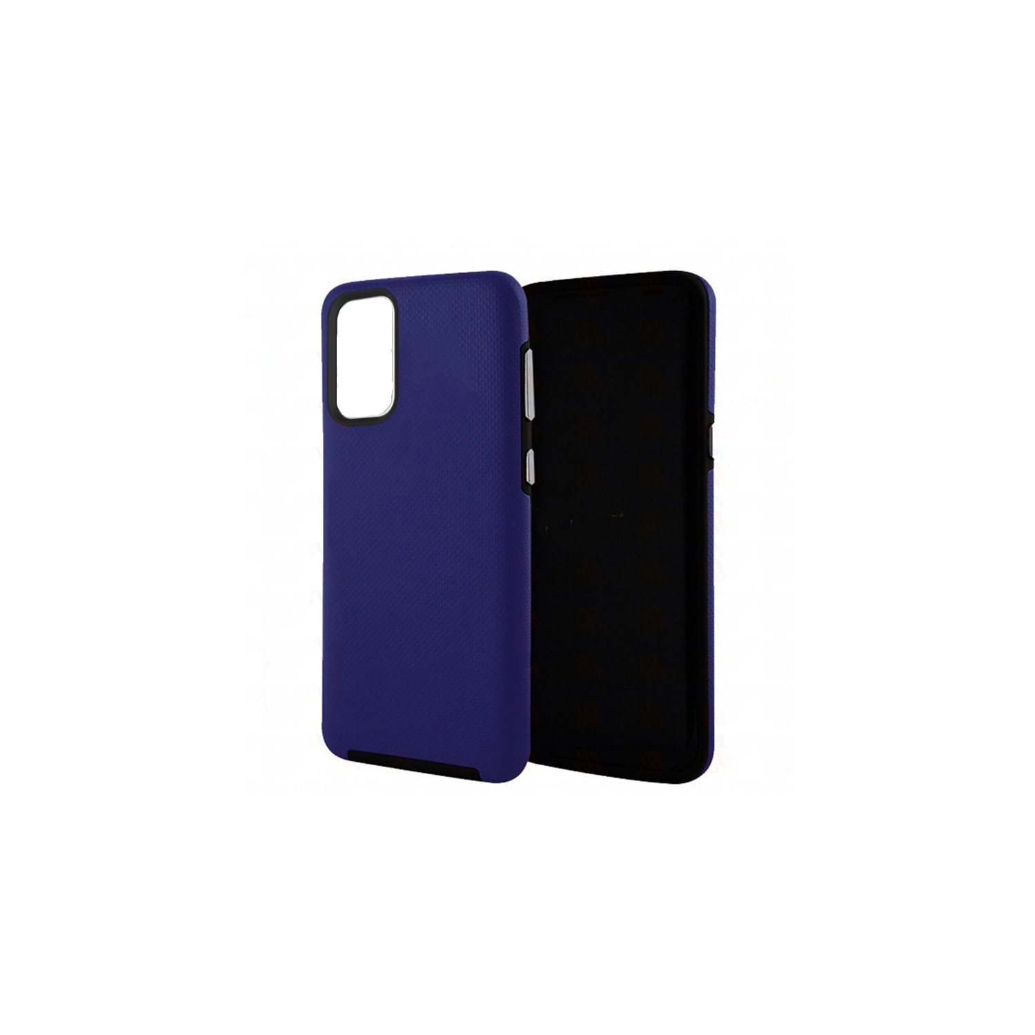 【CSmart】 Slim Fitted Hybrid Hard PC Shell Shockproof Scratch Resistant Case Cover for Samsung Galaxy A23 4G / 5G, Navy