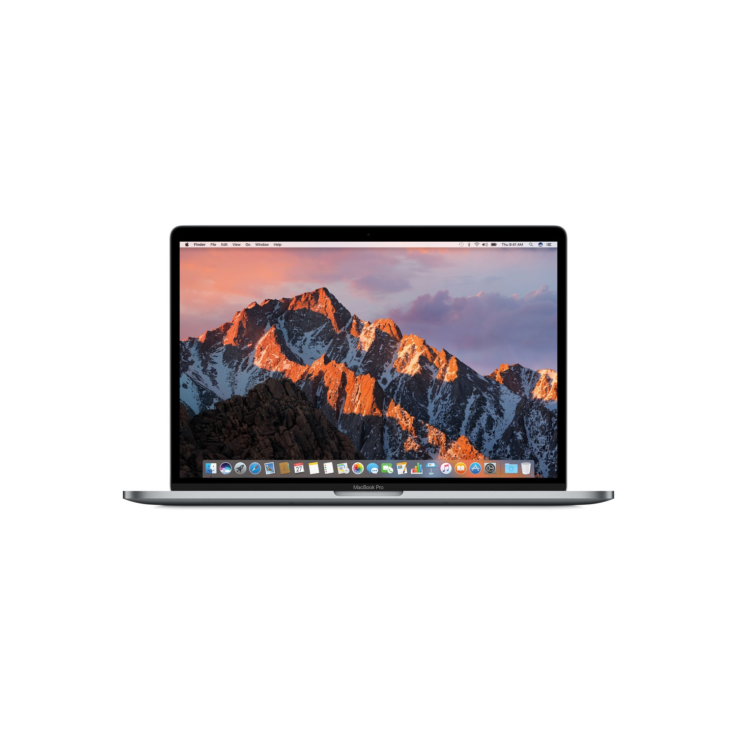 Apple MacBook Pro 15" 2017 - Intel Core i7 - 2.8GHz - 256GB SSD - 16GB RAM - Touch Bar + ID - MPTR2LL/A Space Gray - Refurbished
