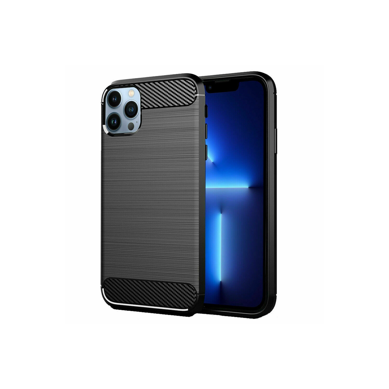 Apple iPhone 11 Pro Max Black Shockproof Case Heavy Duty Rugged Anti Knock Cover