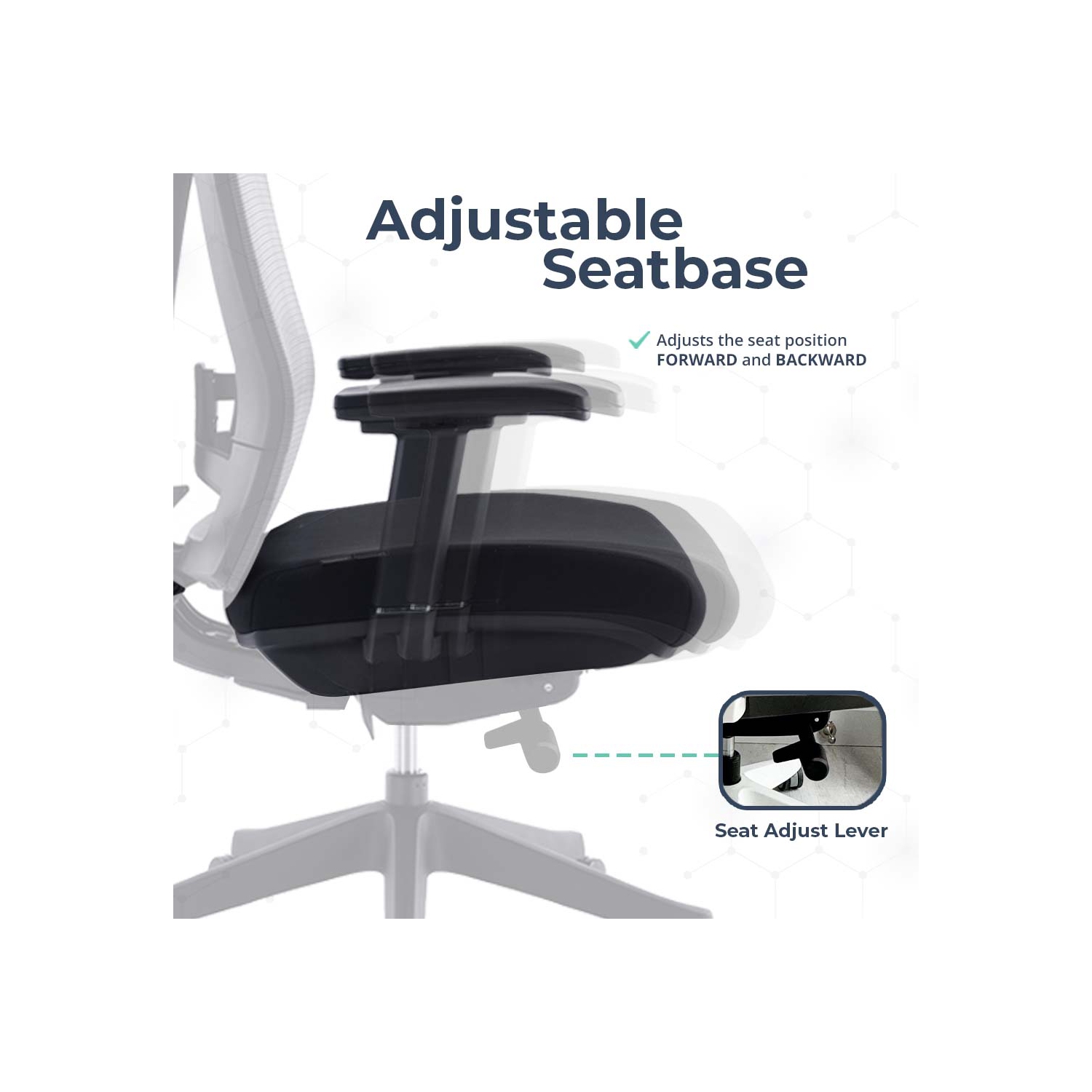 Fauteuil de bureau-Siège ergonomique-DIVE-Mobilier neuf-ADB