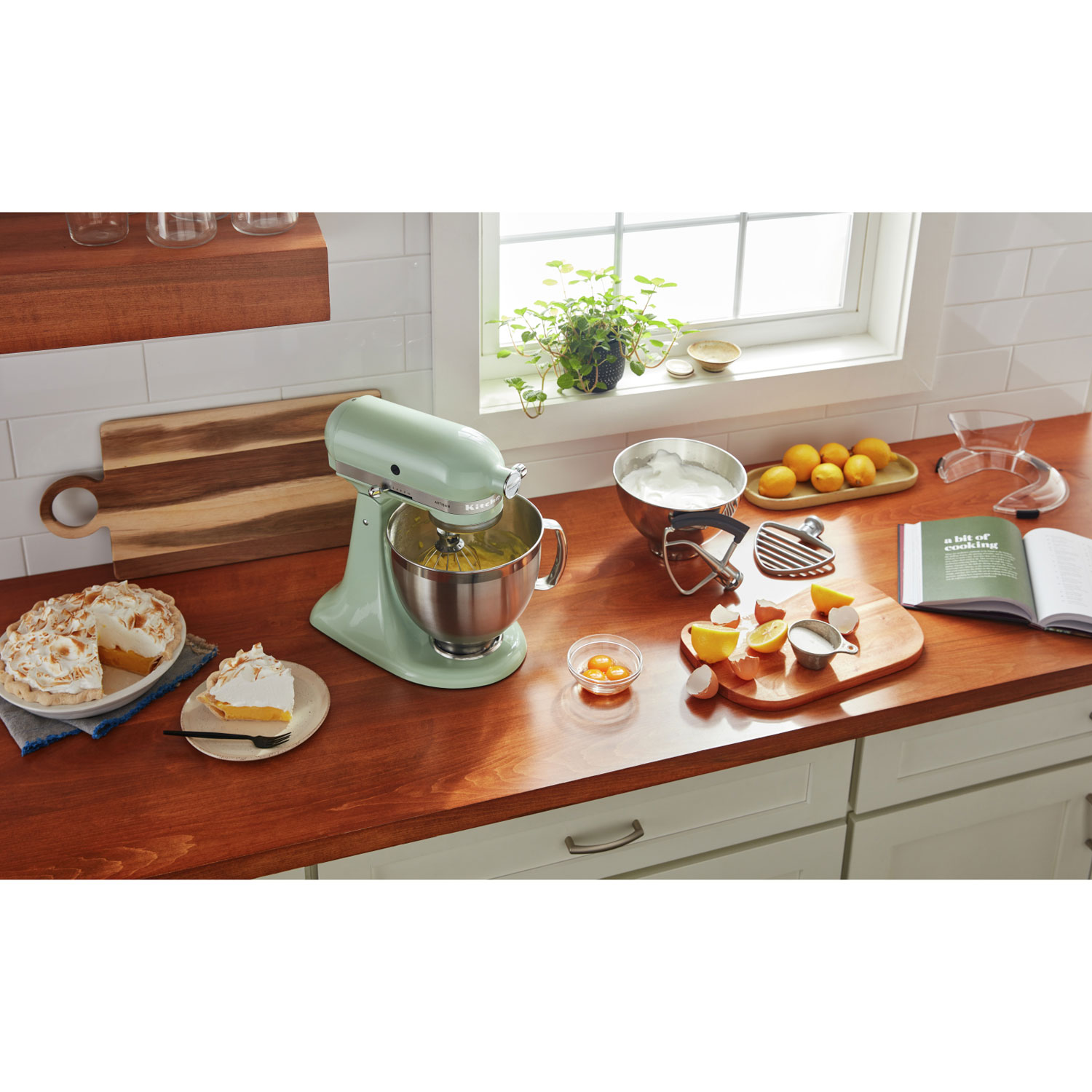 KitchenAid Artisan Tilt-Head Stand Mixer with Premium Accessory Pack - 5Qt - 325-Watt - Pistachio