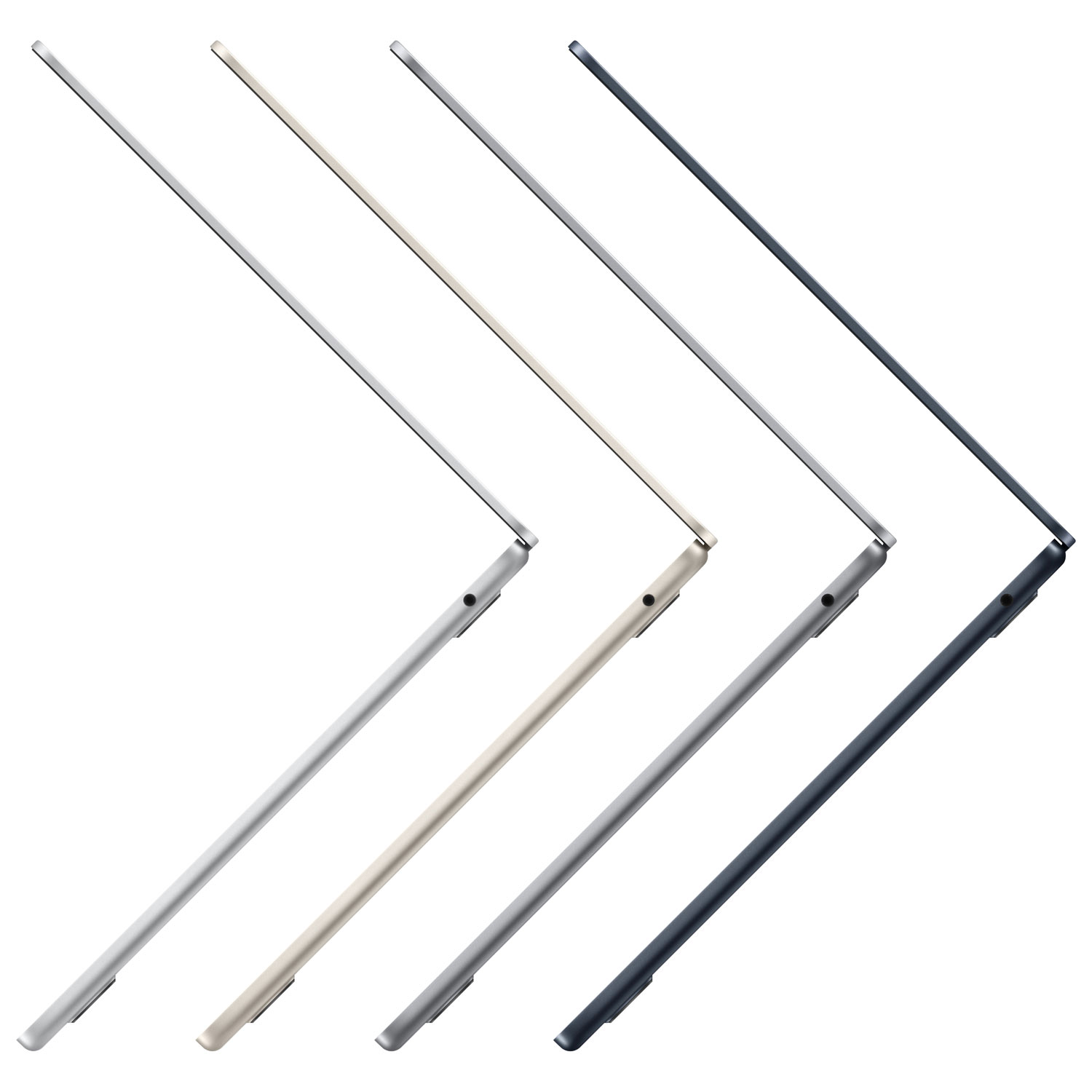 MacBook Air 13,6 po + Touch ID d'Apple - Bleu minuit (puce M2 d'Apple/SSD 512 Go/RAM 8 Go) - Anglais