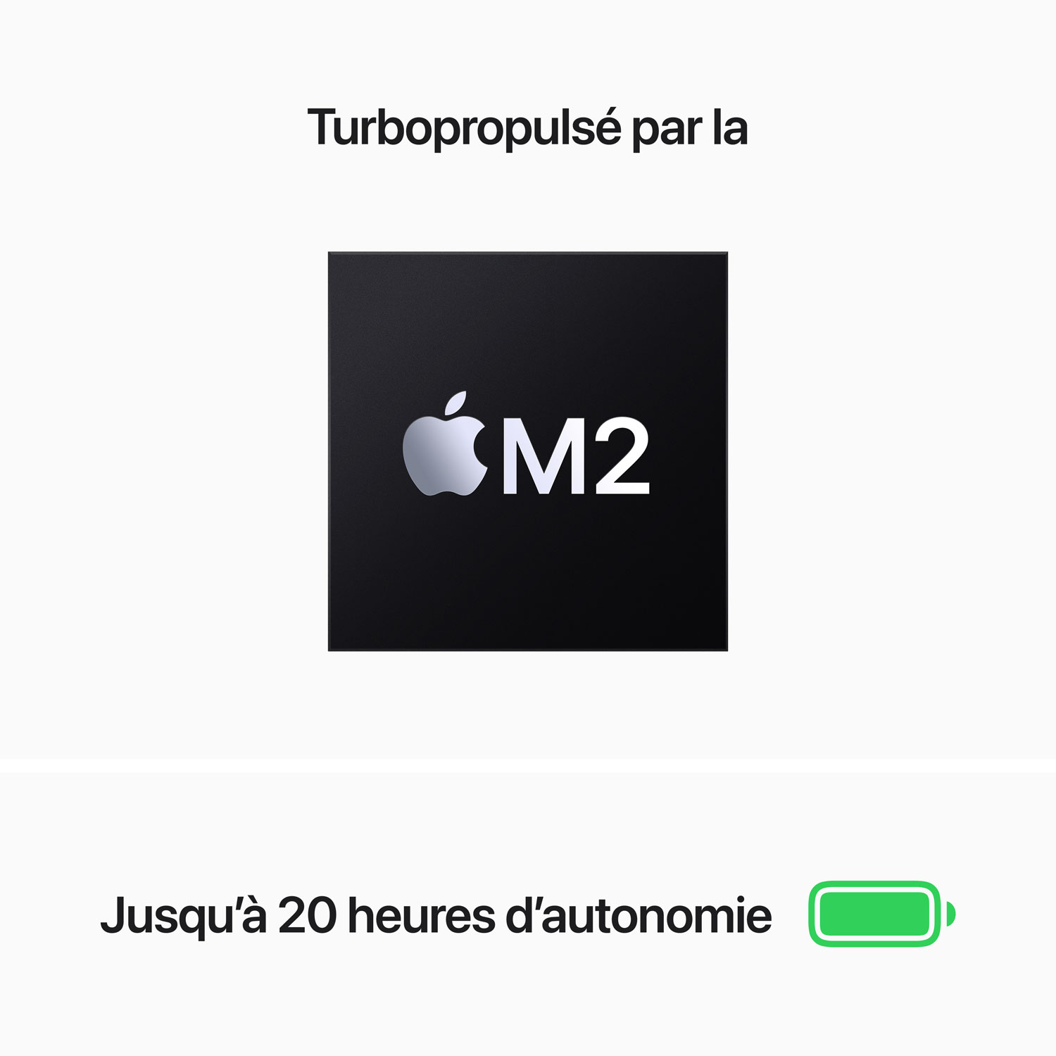 MacBook Pro 13,3 po + Touch Bar Apple - Gris cosmique (puce M2 d'Apple/SSD 512 Go/RAM 8 Go) - Français