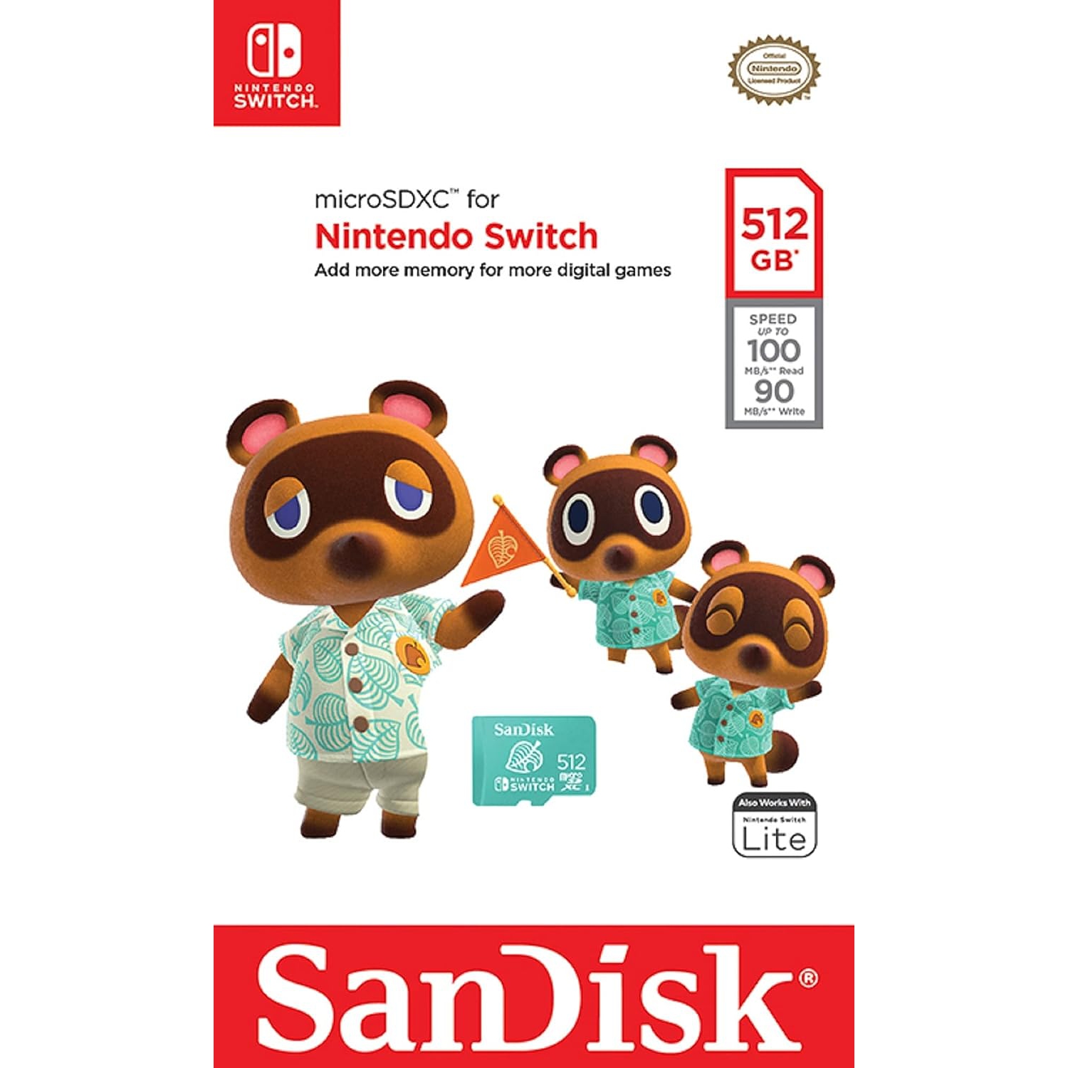 ■SANDISK  SDSQXA0-512G-JN3MD [512GB] Sandisk 512Gb Ultra Microsdxc Uhs 1 Card 100Mb/S Grey