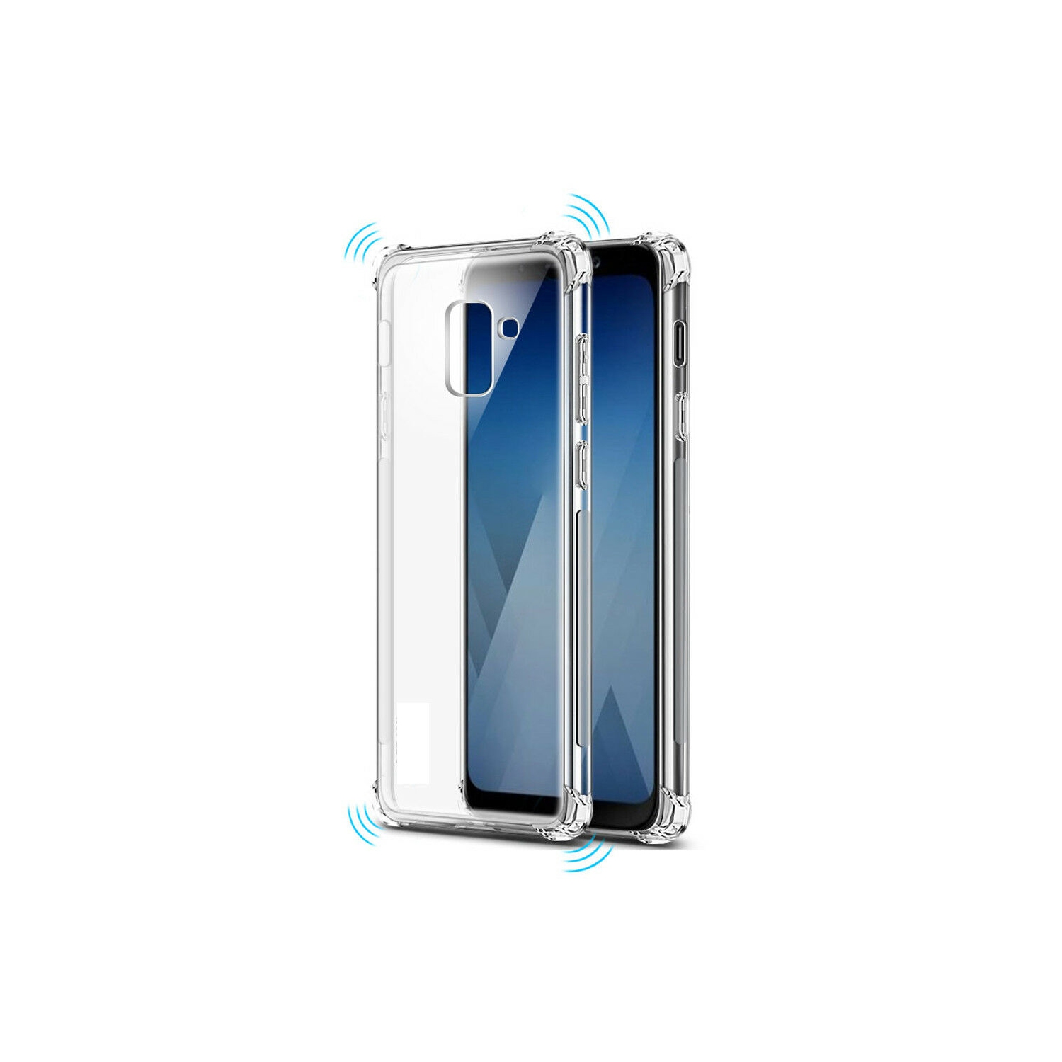 Samsung Galaxy S8 Plus Clear Case Shockproof Tough Gel Transparent Air Cushion Heavy Duty Phone Back Cover