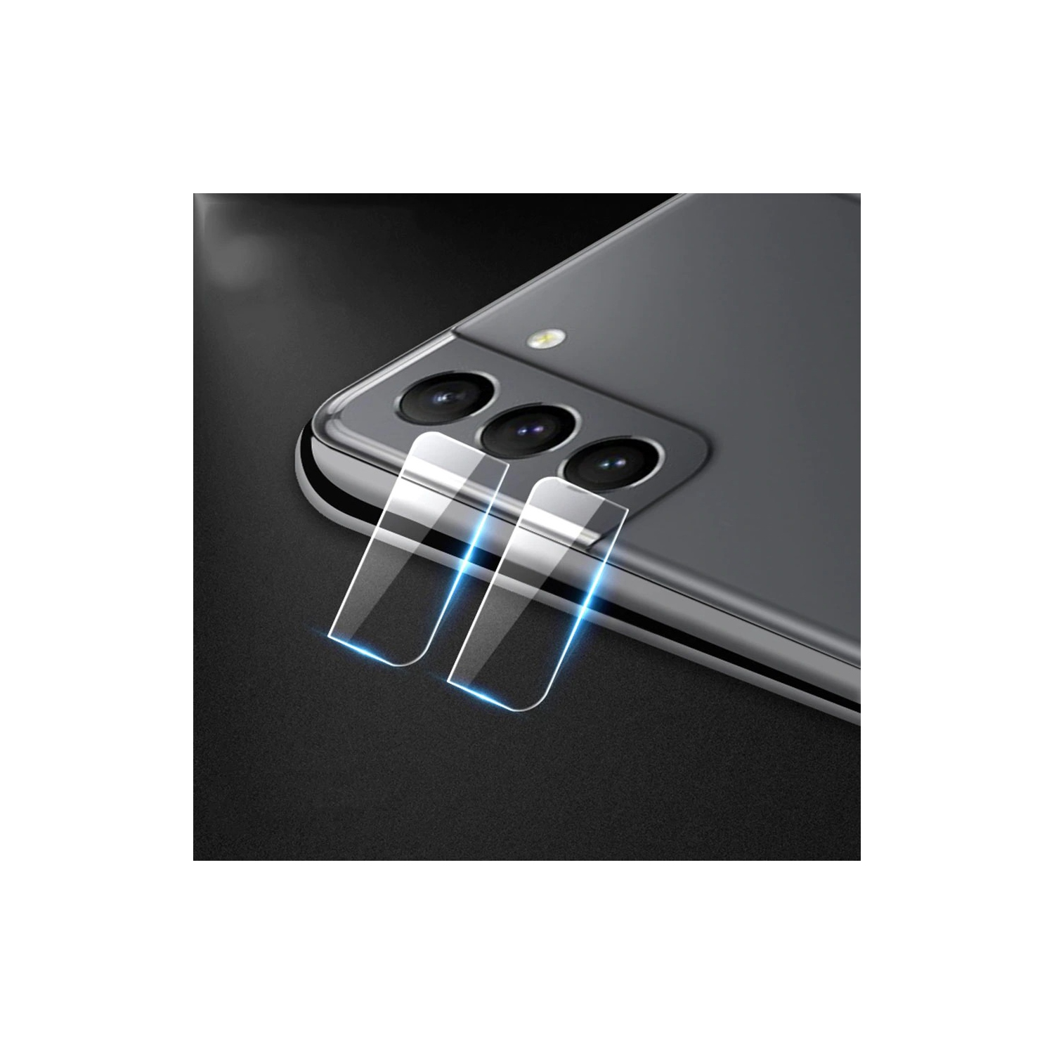 [ 3 Pack ] Samsung Galaxy S21 Plus Camera Lens Screen Protector Anti Scratch Tempered Glass Film Guard