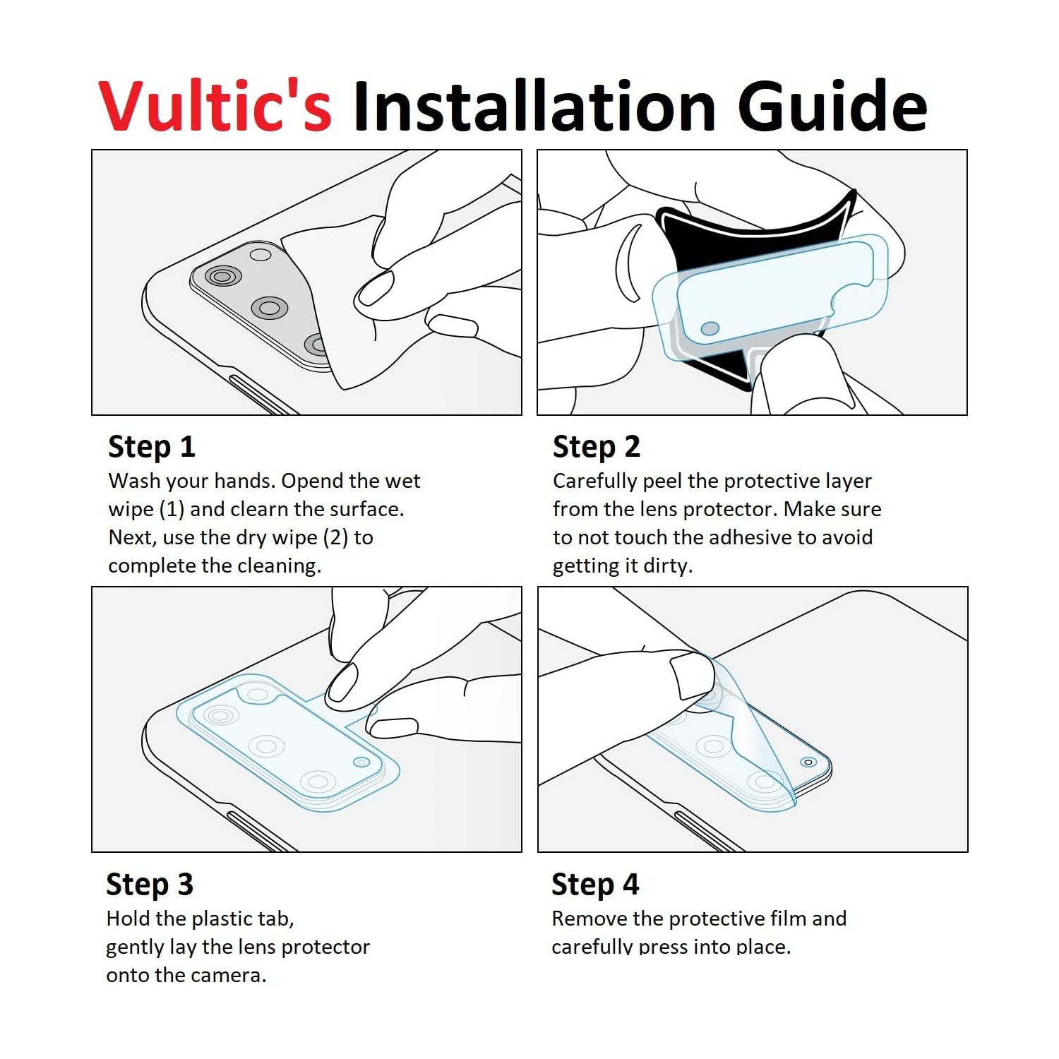 [ Paquet de 3 ] Protecteur d’écran pour objectif d’appareil photo Galaxy S21 plus de Samsung film en verre trempé antirayure