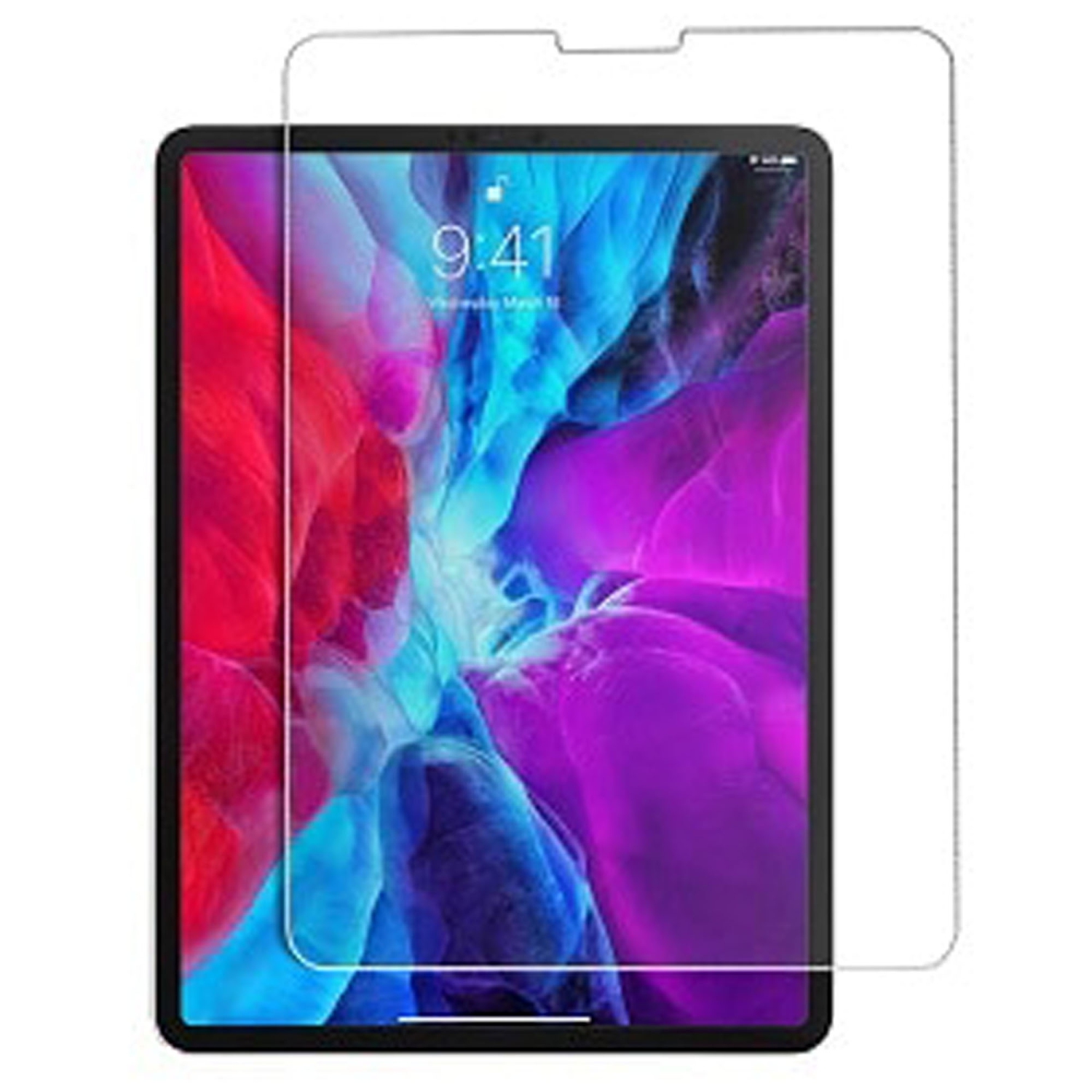 Apple iPad Pro 12.9 4th 5th 6th Generation Tempered Glass LCD Screen Protector [SupRShield] Anti Scratch Film, Bubble Free Film Guard iPad Pro 12.9