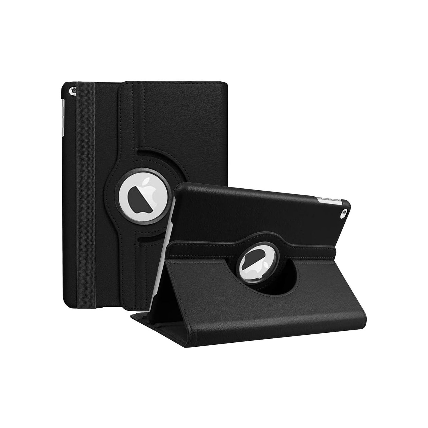 SuperShield Folio Case for Apple iPad 10.2-inch 9th Gen, 8th Gen (2020), 7th Gen (2019) 360° Swivel Rotating Cover, Multi Angle Viewing, PU Leather