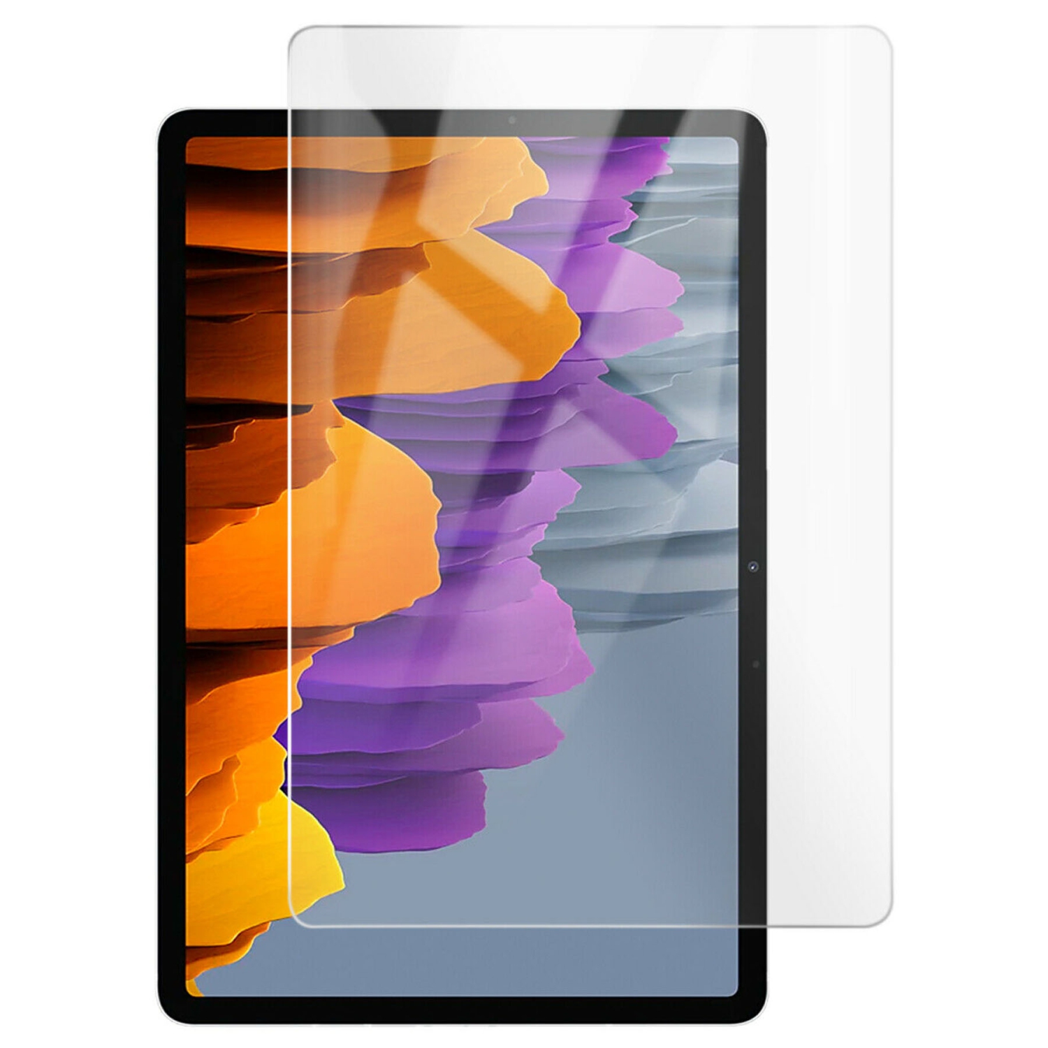 [2 Pack] Samsung Galaxy Tab S7 SM-T870/T875 Tempered Glass LCD Screen Protector Film Guard