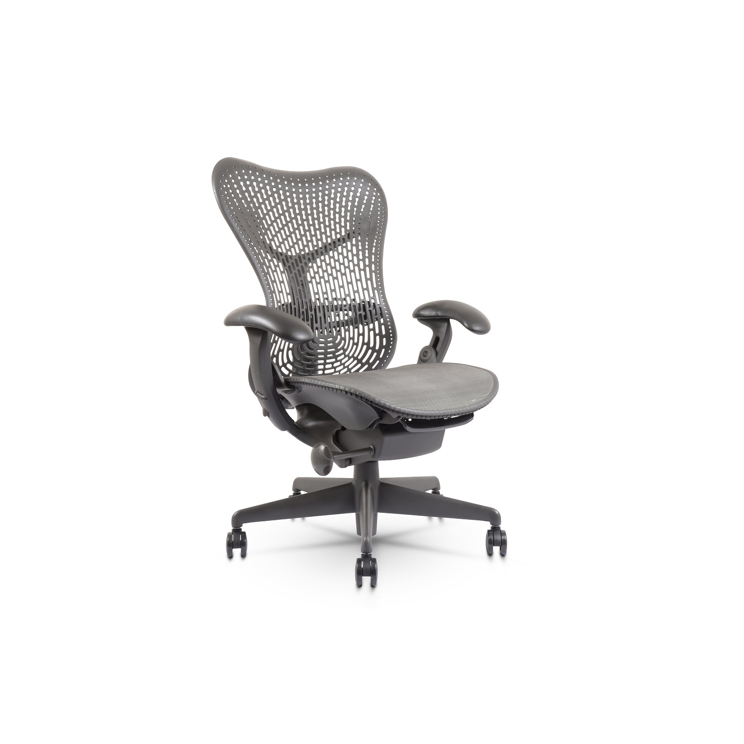 Herman Miller Mirra Chair | Black | Refurbished/Renewed by Chairorama