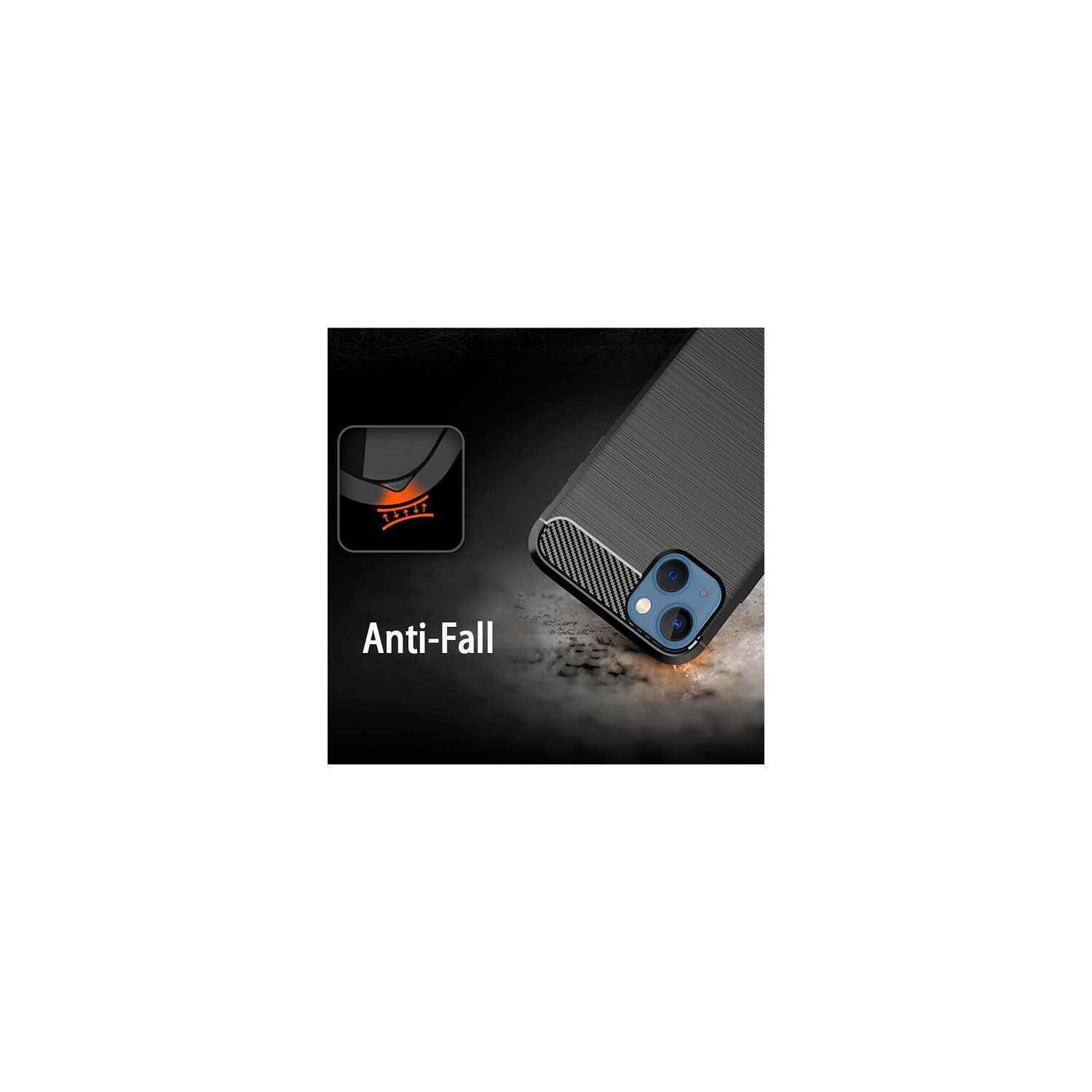 Étui antichoc noir robuste SuperShield pour iPhone 12 d'Apple