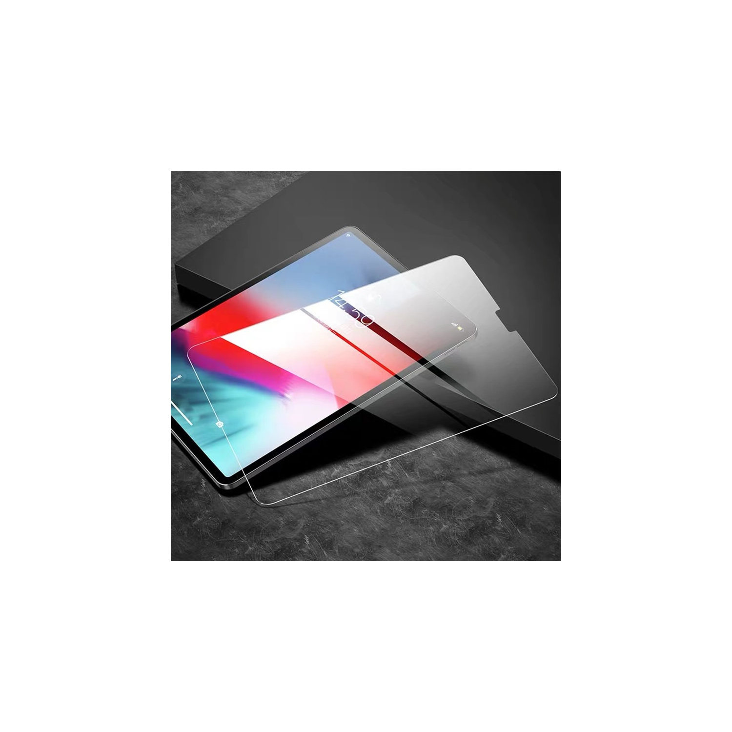 [SuperShield] Apple iPad Air 2 Tempered Glass LCD Screen Protector Anti Scratch Film, Bubble Free Film Guard iPad Air2 [2 Pack]