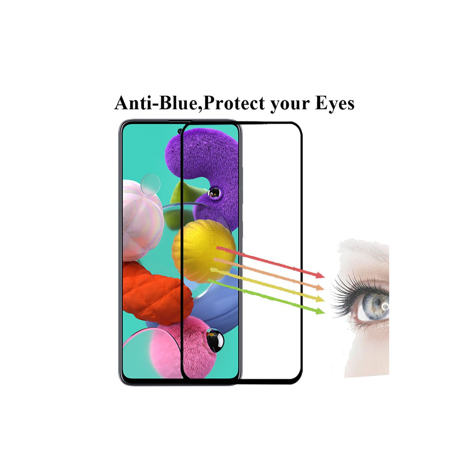 SupeRShield-2 PACK Screen Protector for Samsung Galaxy A21s Tempered Glass [HD Full Coverage] [Easy Installation] Scratch Resistant 9H Hardness