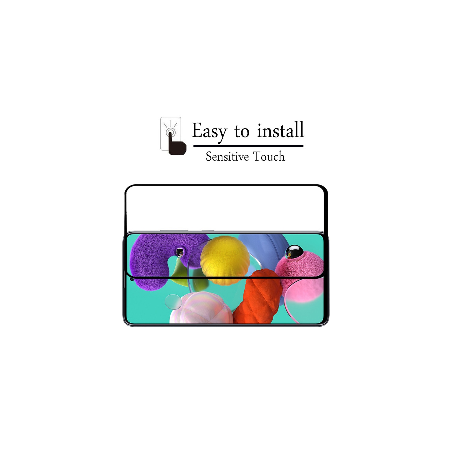 SupeRShield-2 PACK Screen Protector for Samsung Galaxy A21s Tempered Glass [HD Full Coverage] [Easy Installation] Scratch Resistant 9H Hardness