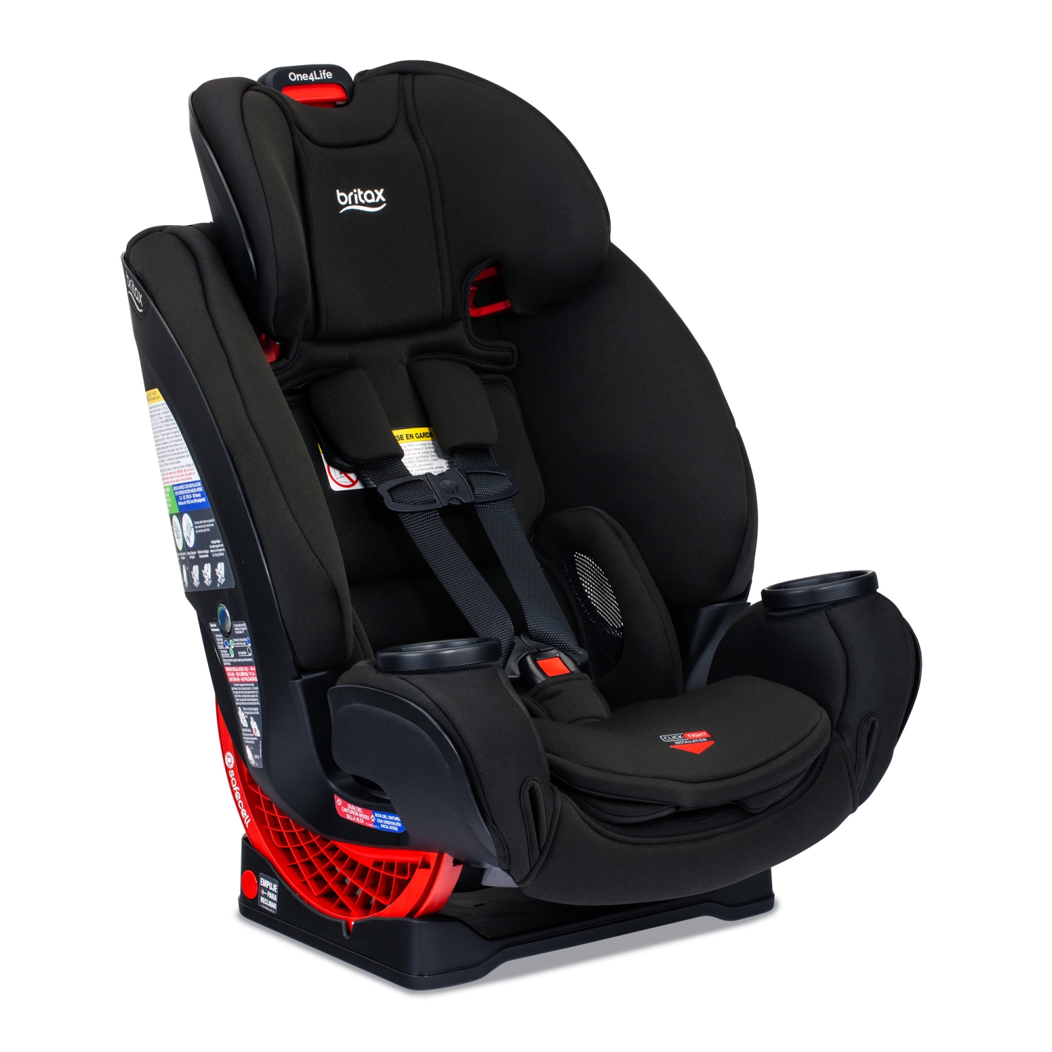 Britax One4Life ClickTight All-in-One Convertible Car Seat - Eclipse Black SafeWash Exclusive Collection