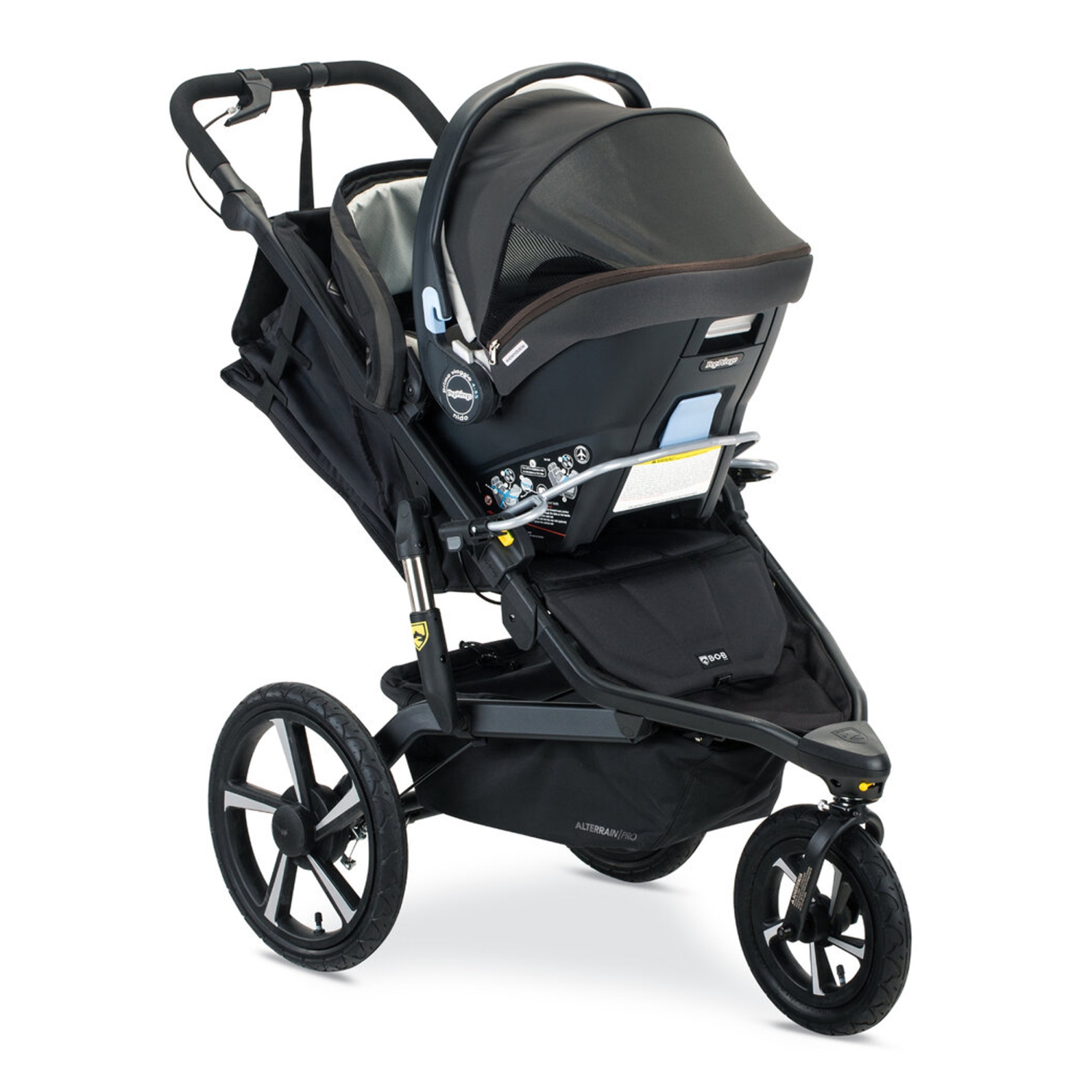 B.O.B Gear Single Jogging Stroller Adapter for Peg Perego Infant Car Seats