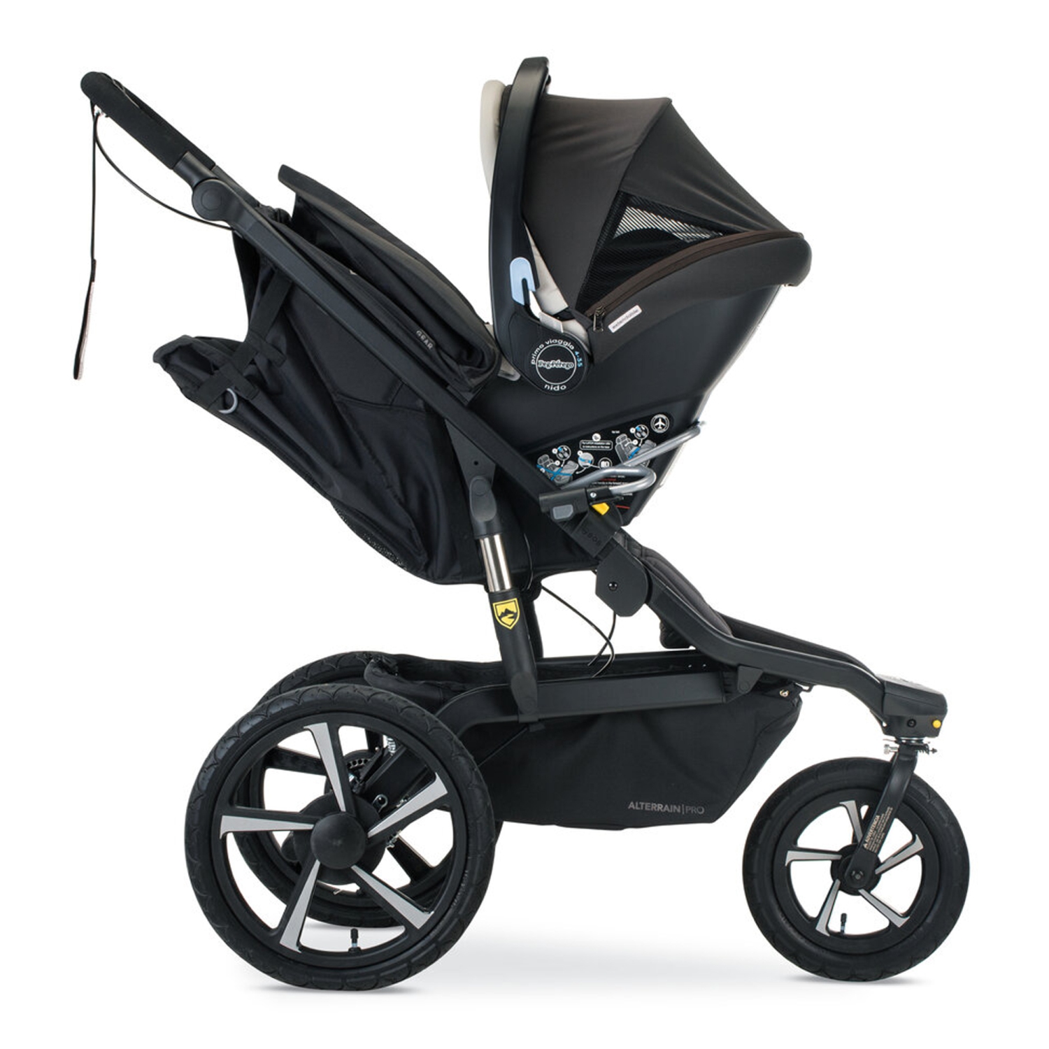 B.O.B Gear Single Jogging Stroller Adapter for Peg Perego Infant Car Seats