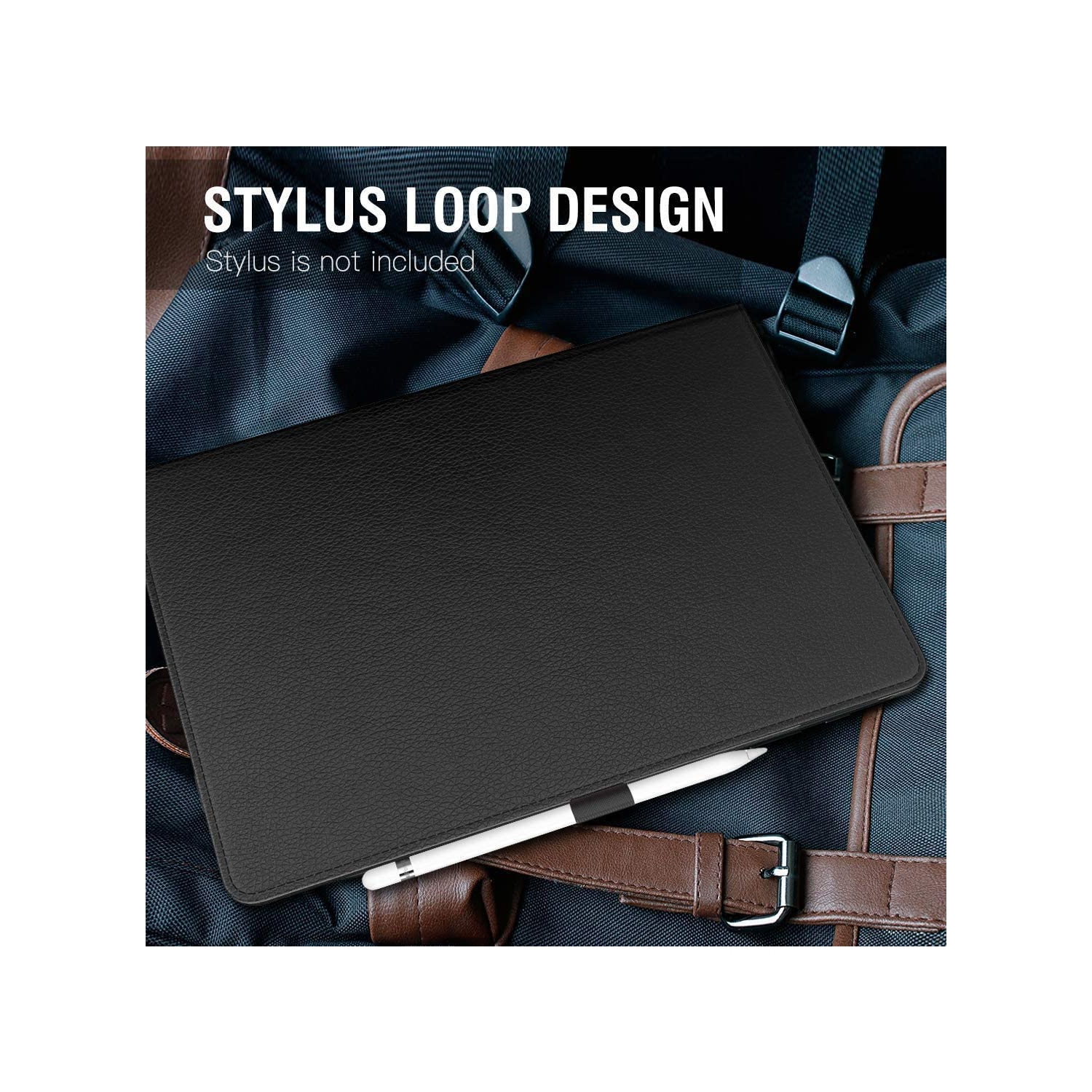 SupeRShield- Apple iPad 2 / 3 / 4 Case 360 Degree Rotating Stand Shockproof Leather Folding Smart Cover