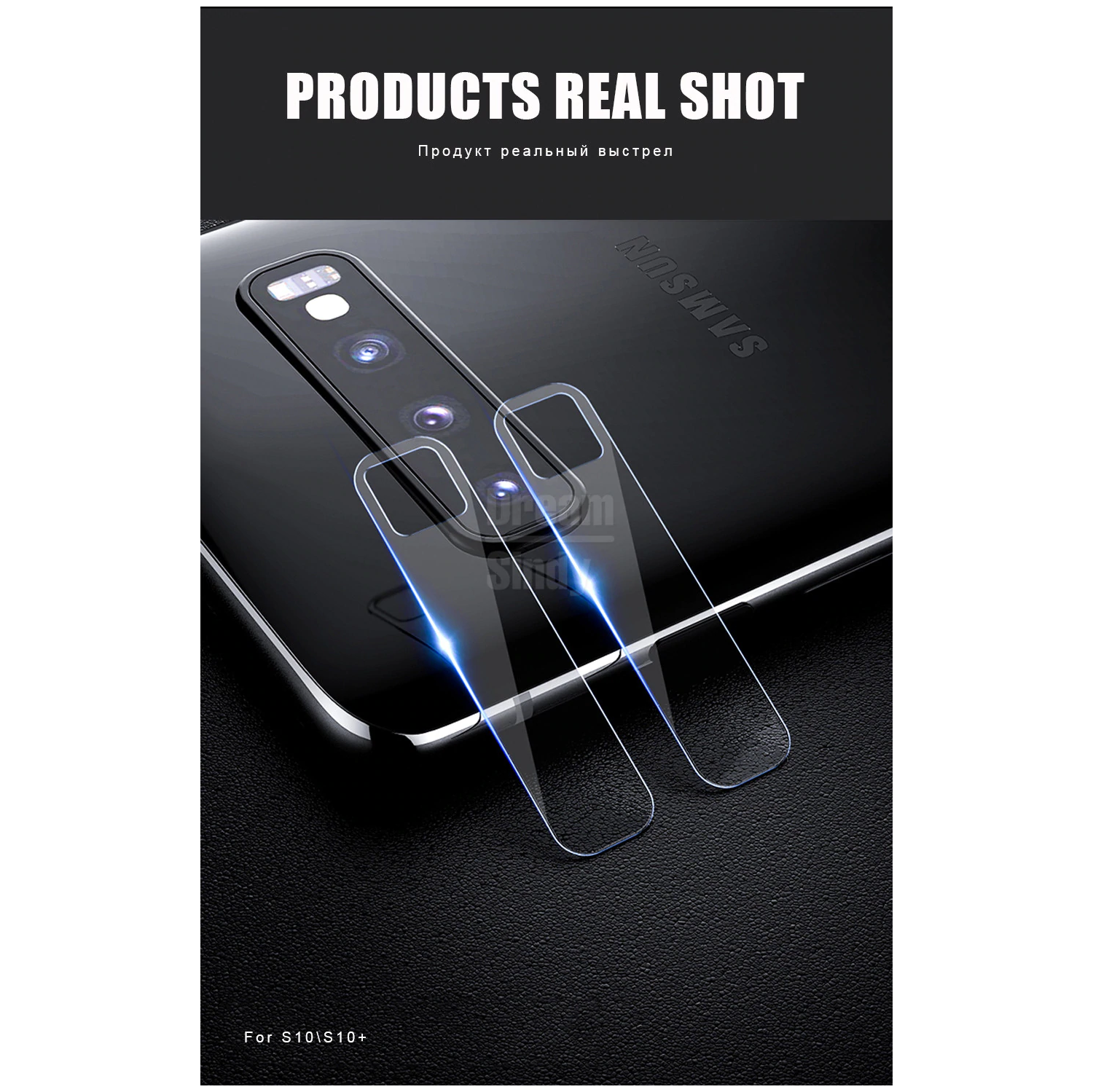 [ 3 Pack ] Samsung Galaxy S10 Camera Lens Screen Protector Anti Scratch Tempered Glass Film Guard