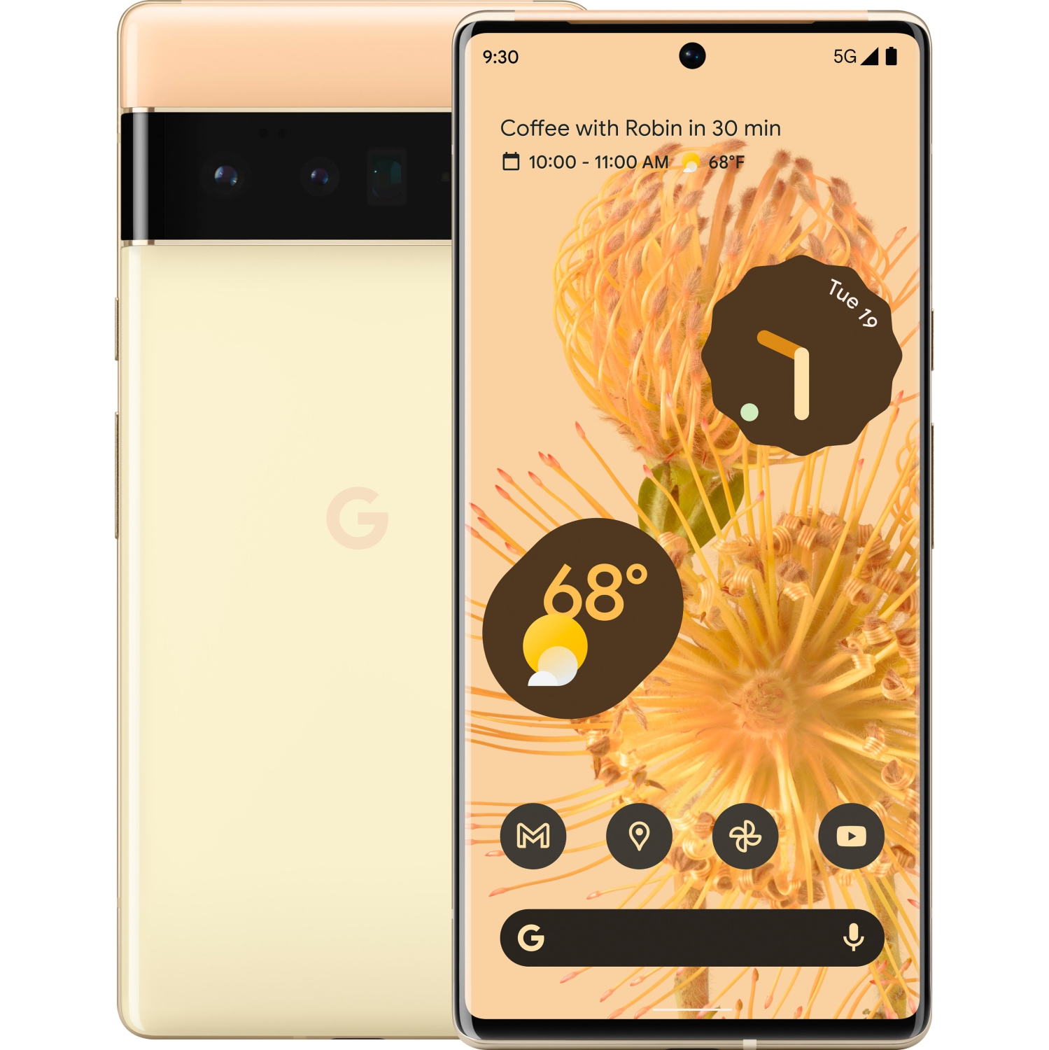Open Box - Google Pixel 6 Pro 128GB - Sorta Sunny - Unlocked