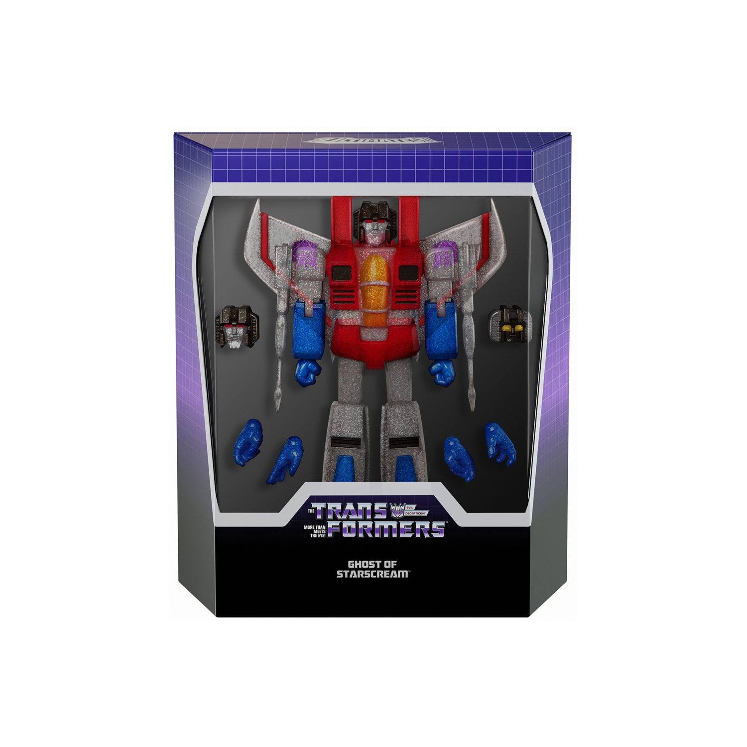 Transformers 7 Inch Action Figure Ultimates Wave 1 - Ghost Of Starscream