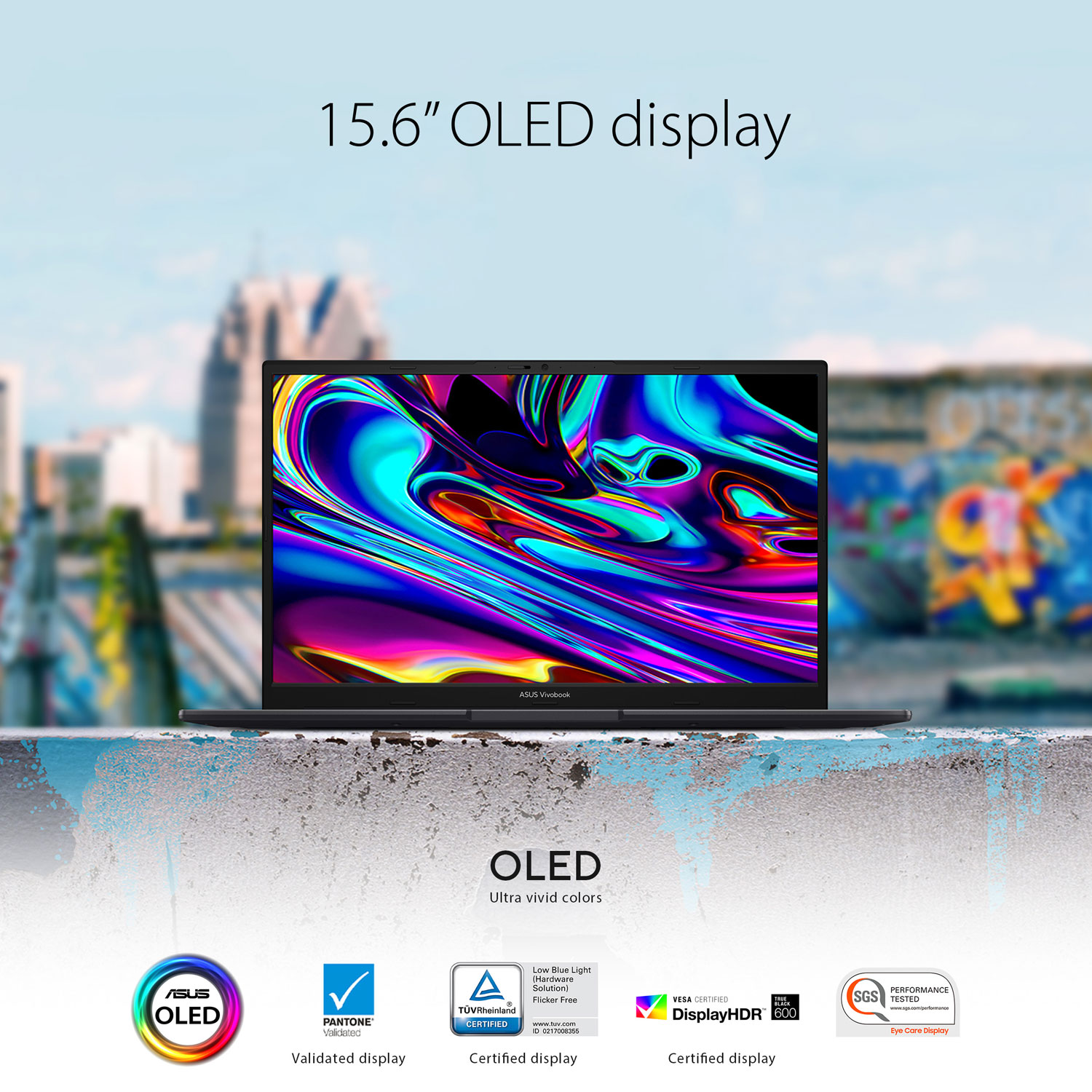 Portable DELO de 15,6 po VivoBook S d'ASUS - Noir