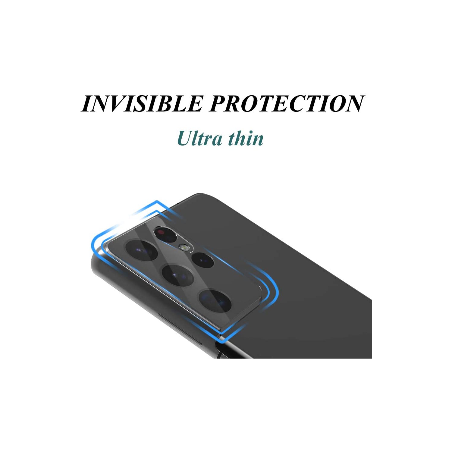 [ 3 Pack ] Samsung Galaxy S21 Camera Lens Screen Protector Anti Scratch Tempered Glass Film Guard