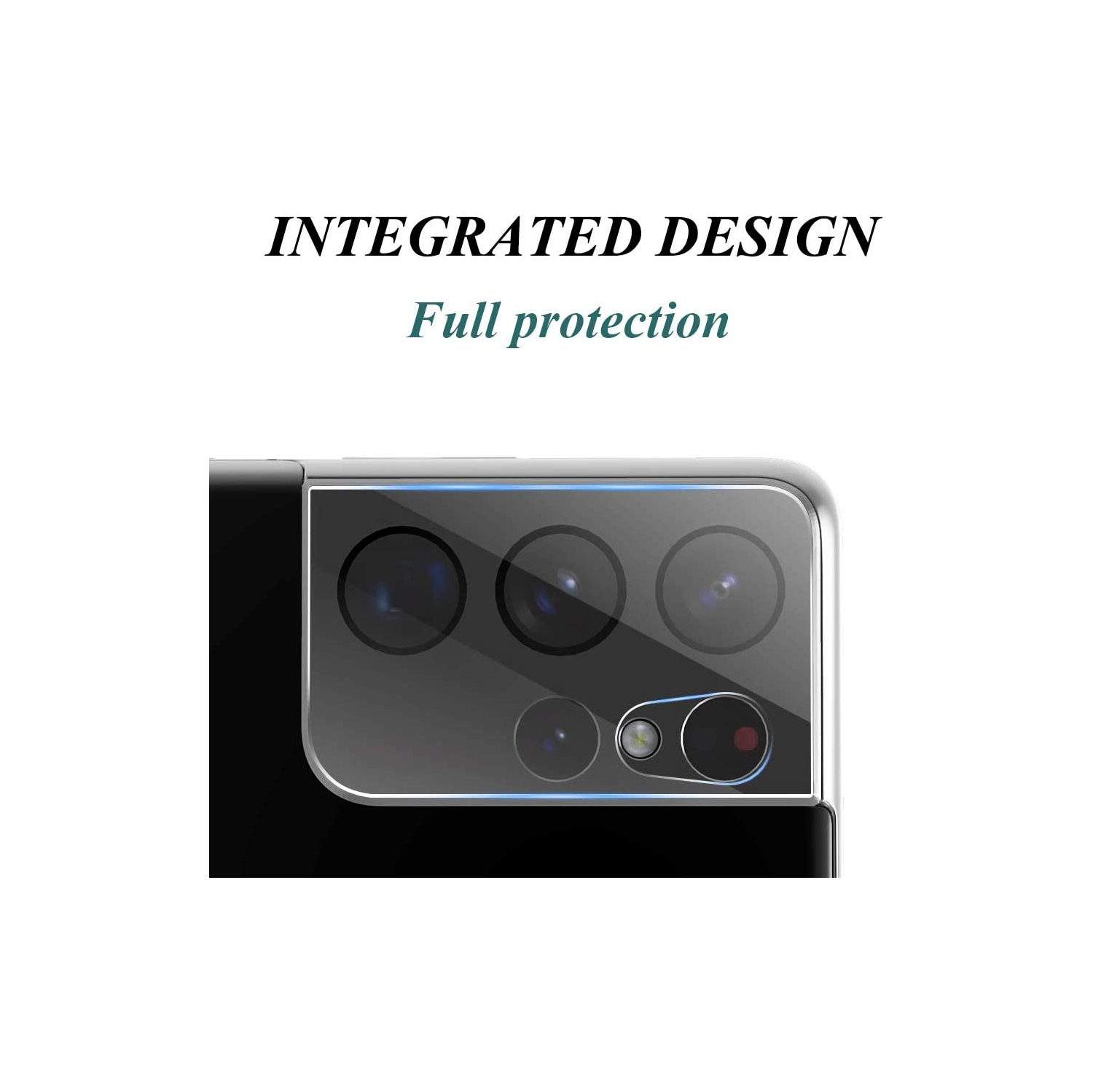 [ 3 Pack ] Samsung Galaxy S21 Camera Lens Screen Protector Anti Scratch Tempered Glass Film Guard