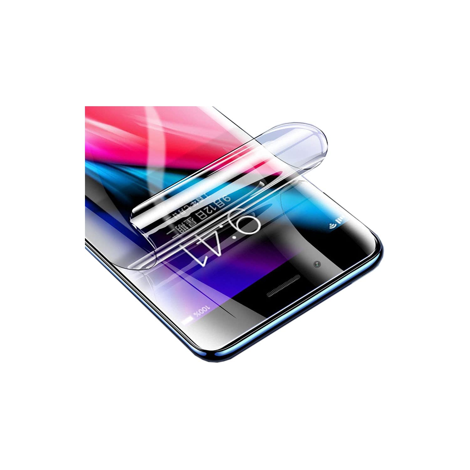 (3 Pack) Apple iPhone 7 Plus Anti Glare Matte Plastic Soft Pet Screen Protector Film Guard