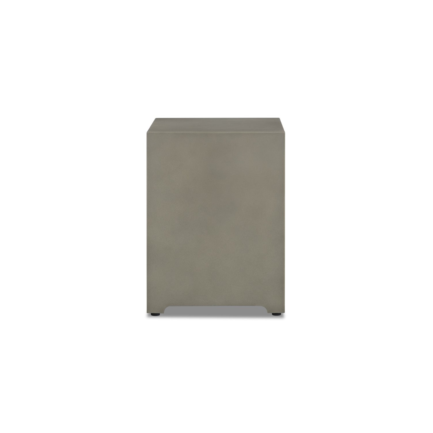 Bowery Hill Modern Steel Propane Tank Cover in Mist Gray