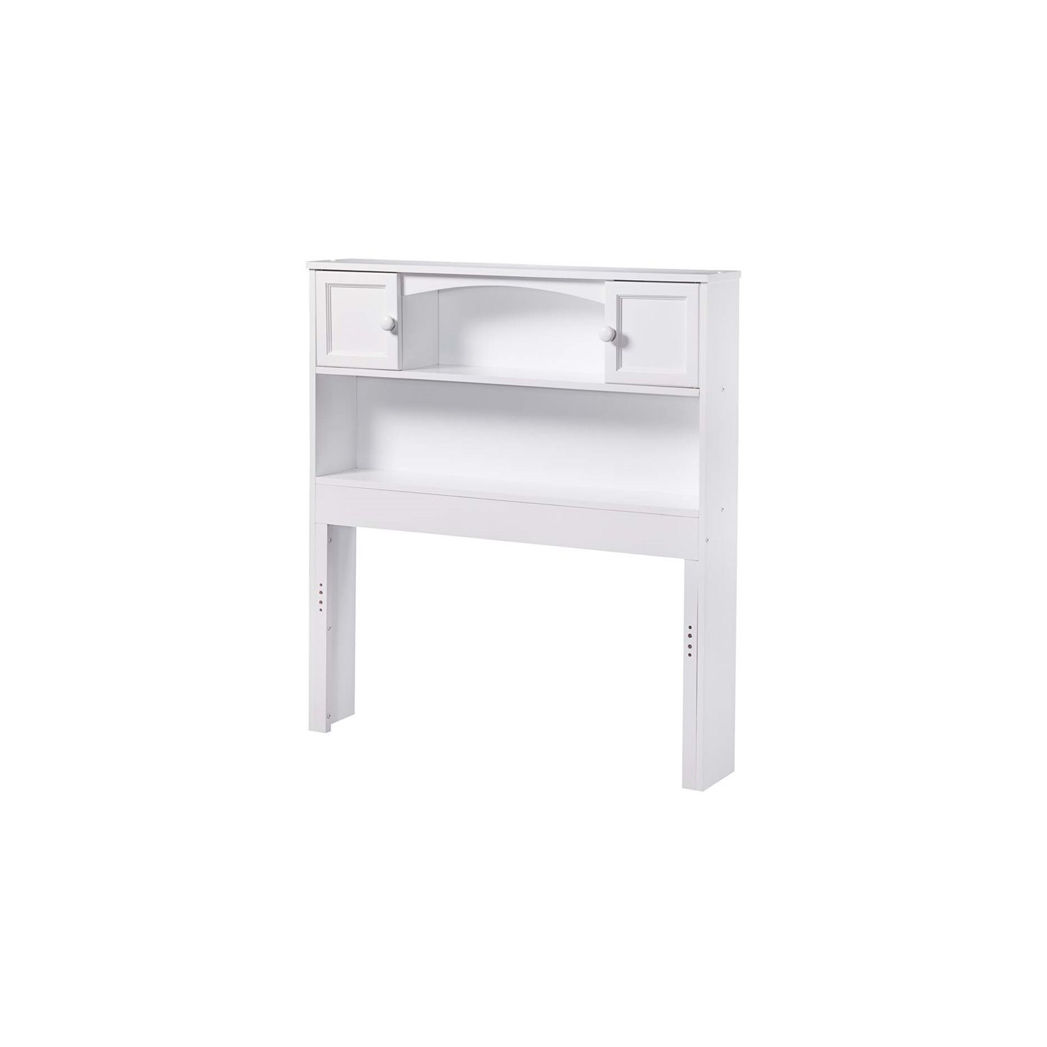 Rosebery Kids Twin Bookcase Headboard in White