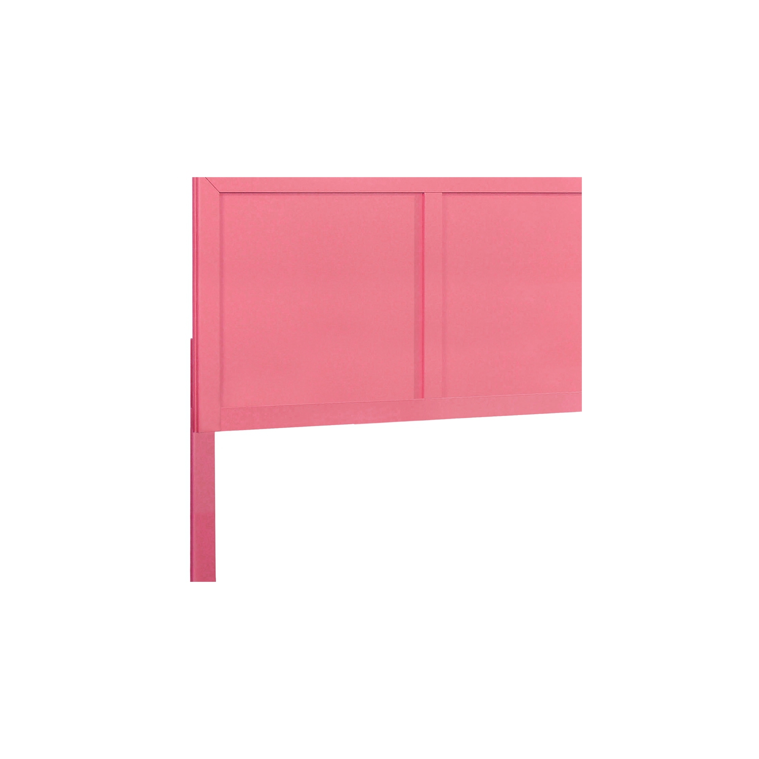 Furniture of America Lupin Wood Full/Queen Kids Headboard in Raspberry Pink