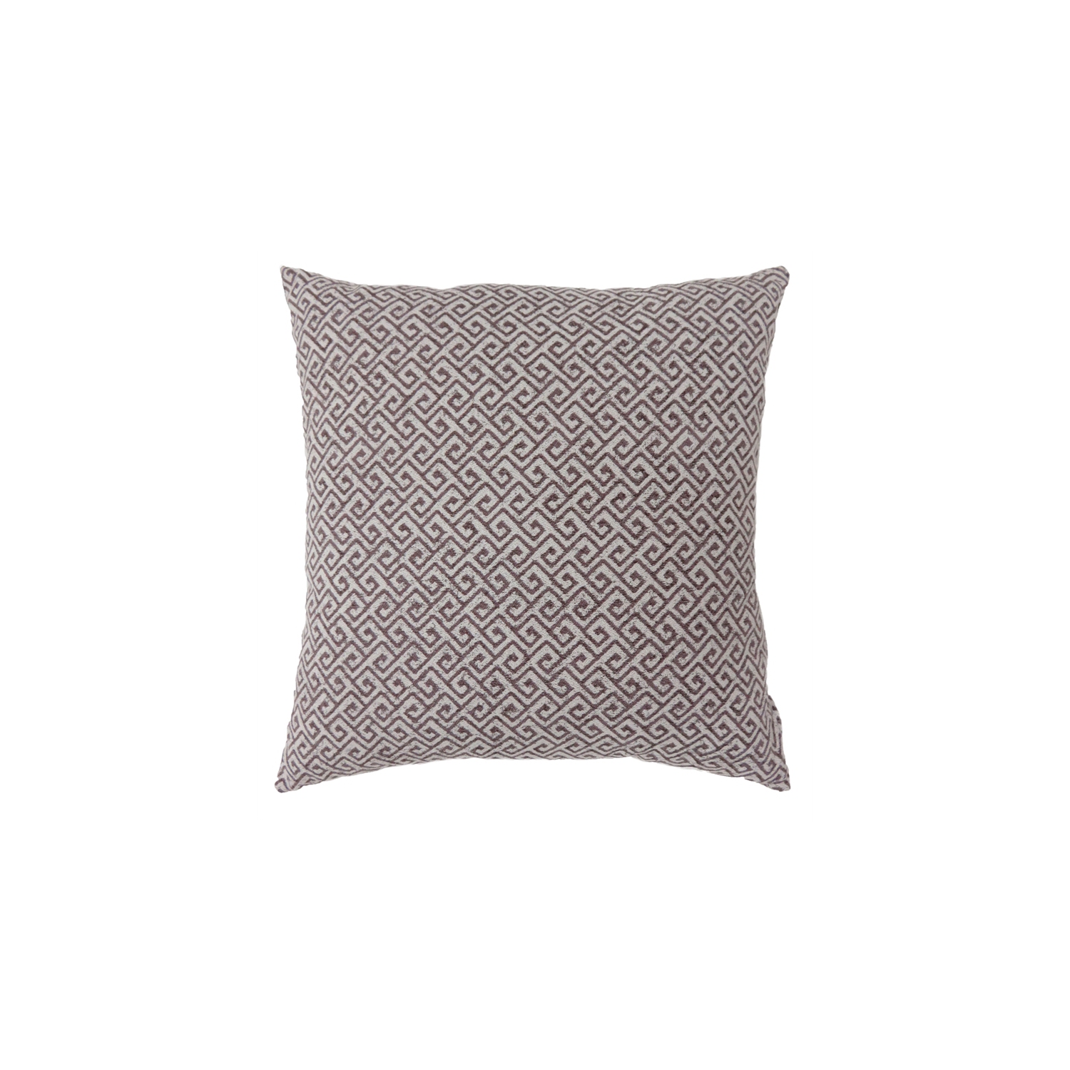 Grand coussin décoratif en tissu brun « Furniture of America Heleios »