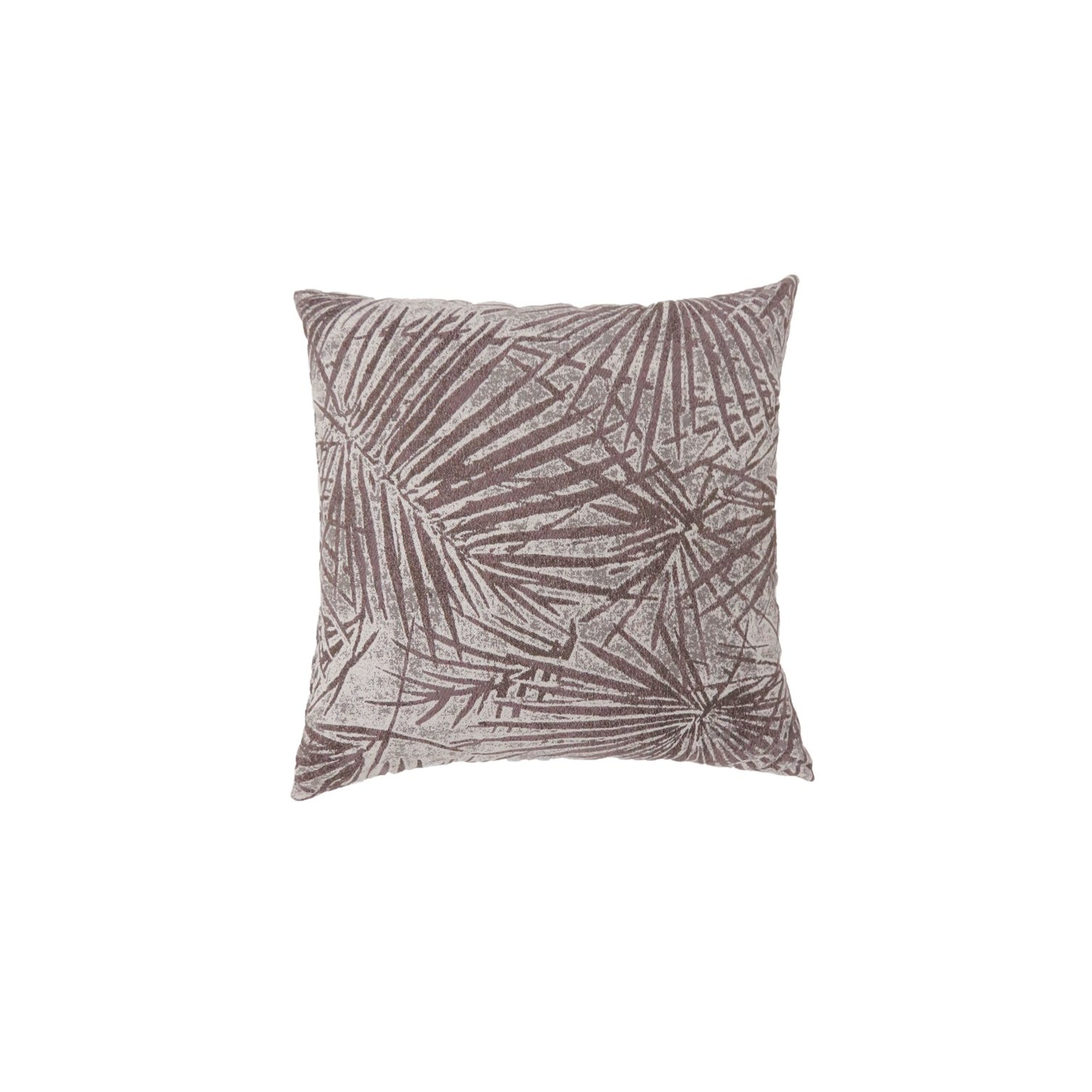 Grand coussin décoratif en tissu brun de Furniture of America Saparei